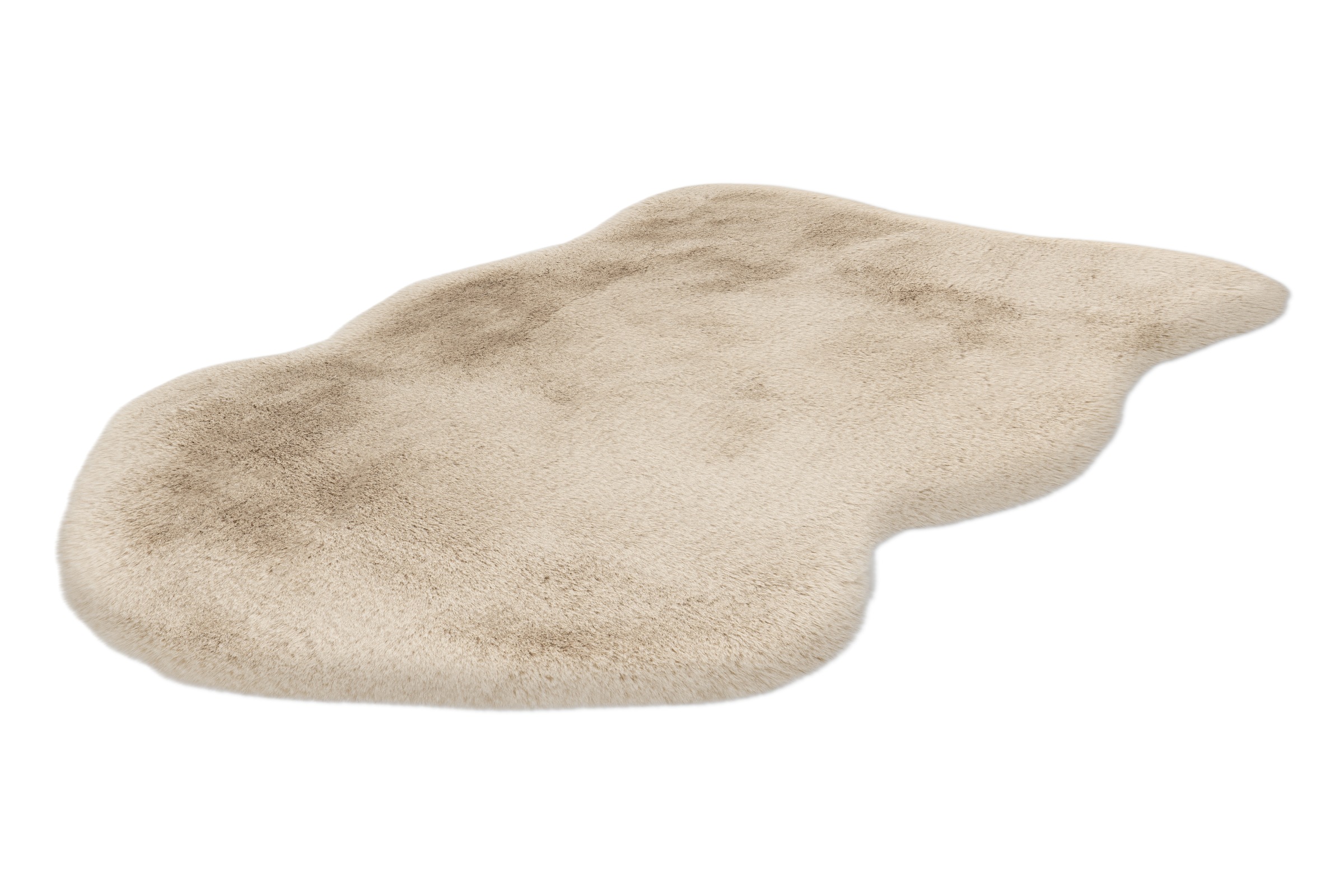 Thumbnail - Kayoom Hochflor-Teppich "Boundless 226" tierfellförmig 40 mm Höhe Hochflor, Langflor, Deko, alle Räume