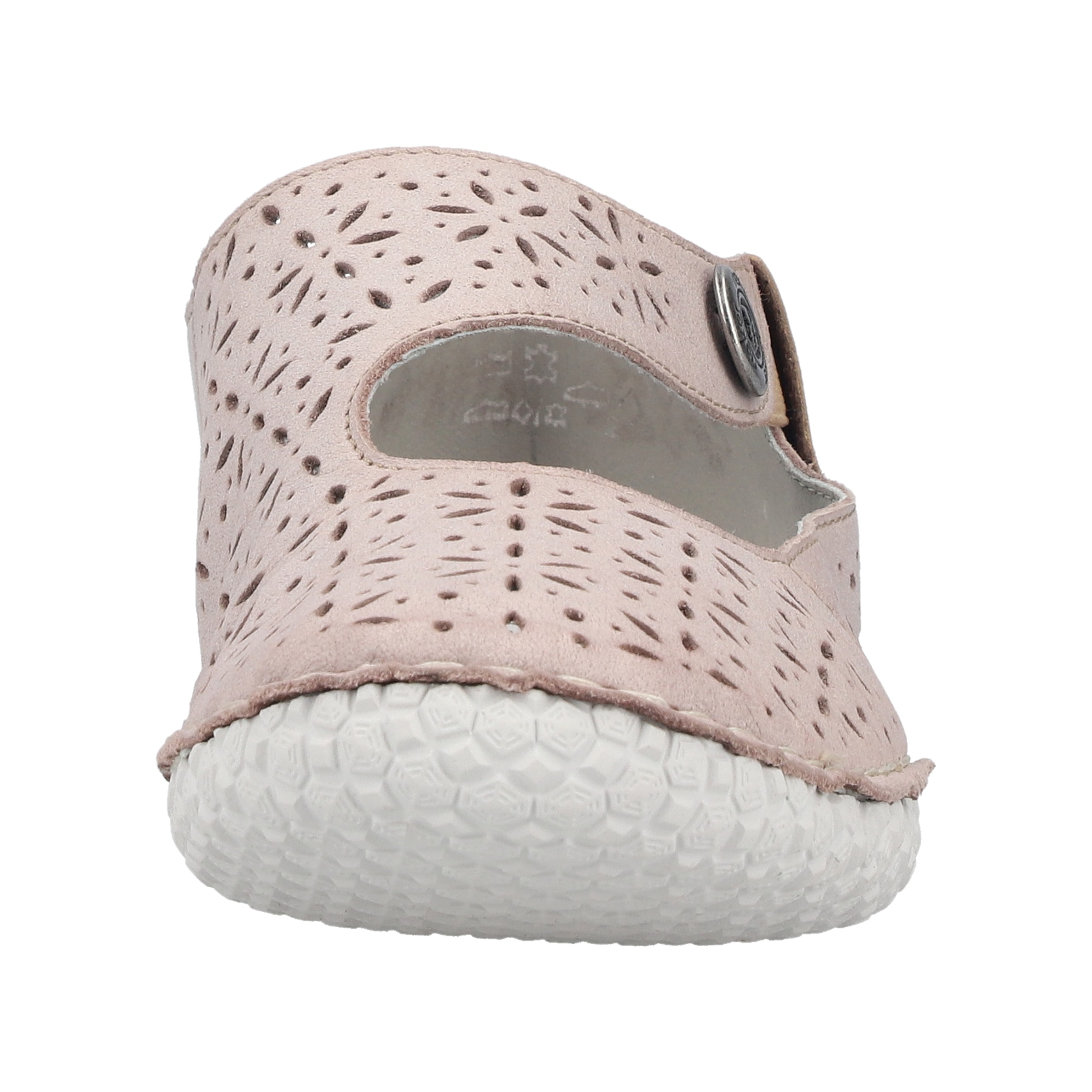 Rieker Riemchenballerina  Schlupfschuh, Slipper mit modischer Perforation