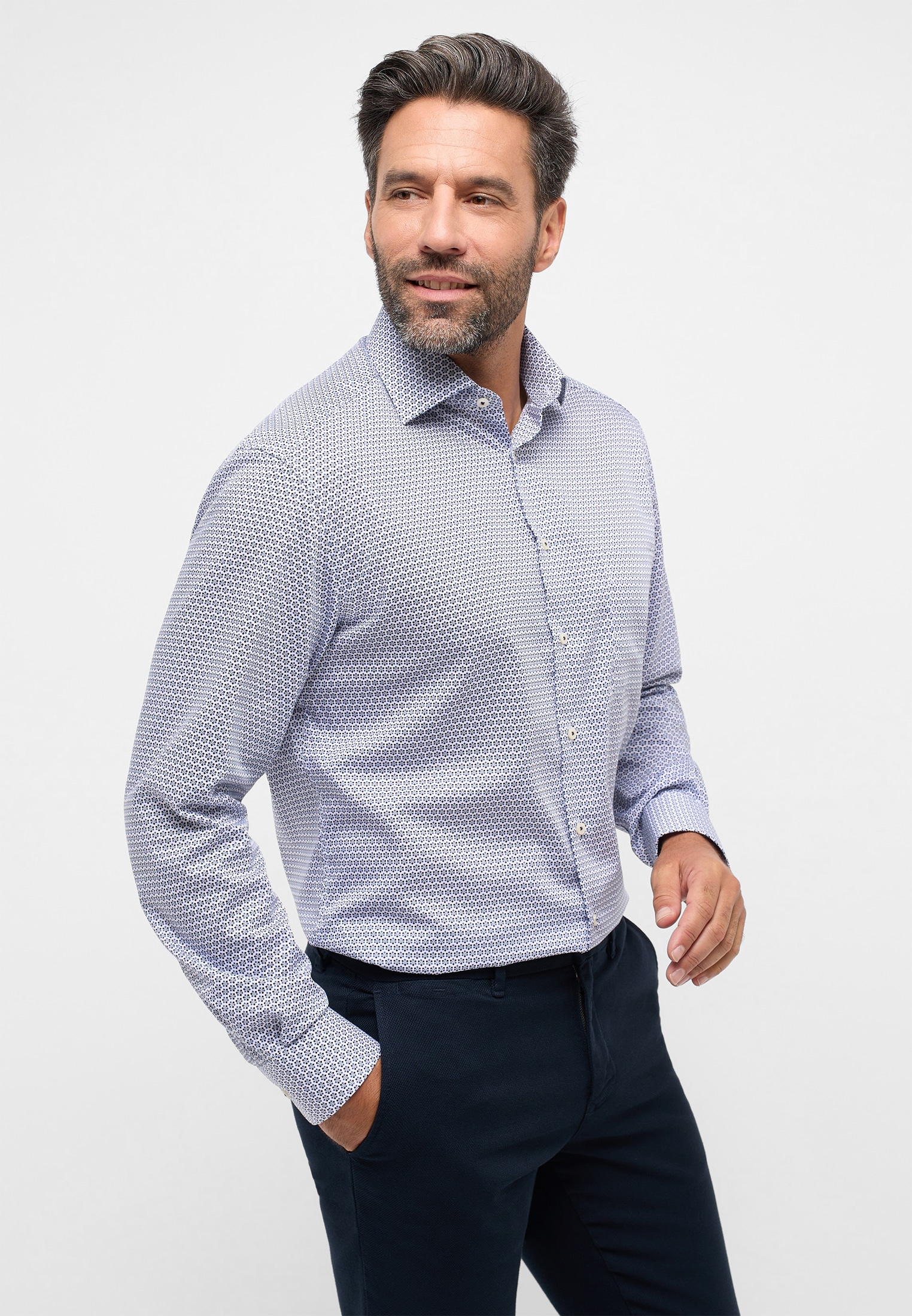 Eterna Langarmhemd "MODERN FIT" günstig online kaufen