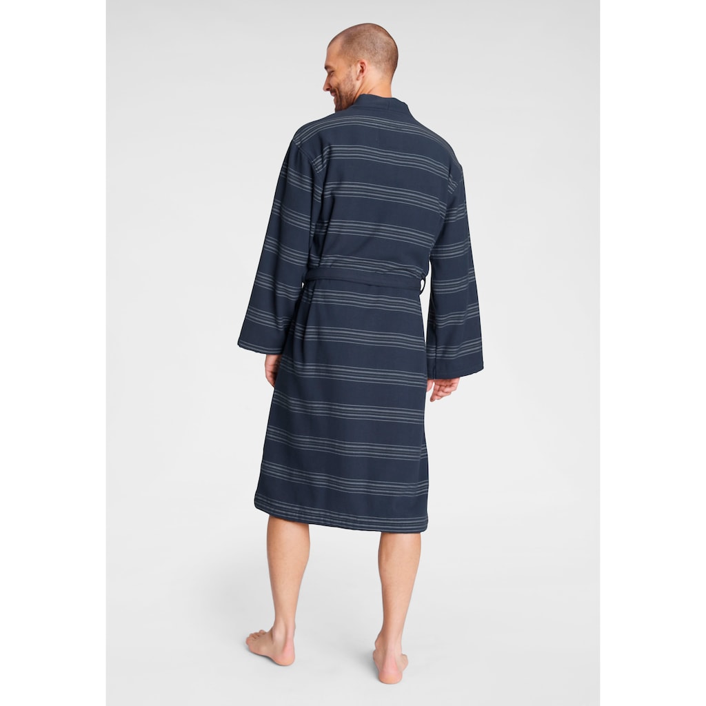 TOM TAILOR HOME Unisex-Bademantel »Wellness Kimono«, (1 St.)