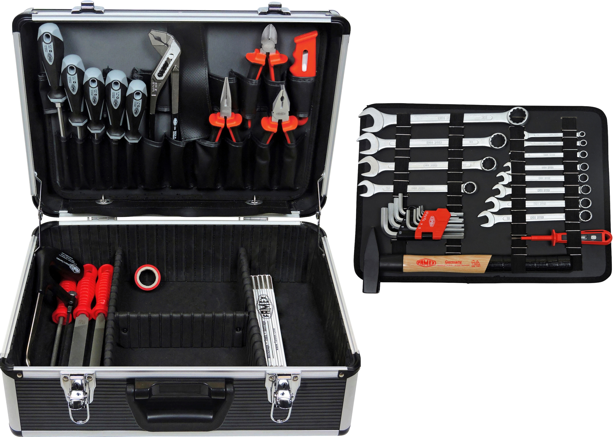 FAMEX Werkzeugset »749-94«, 48-tlg., Top-Werkzeugkoffer mit Werkzeug per  Rechnung | BAUR