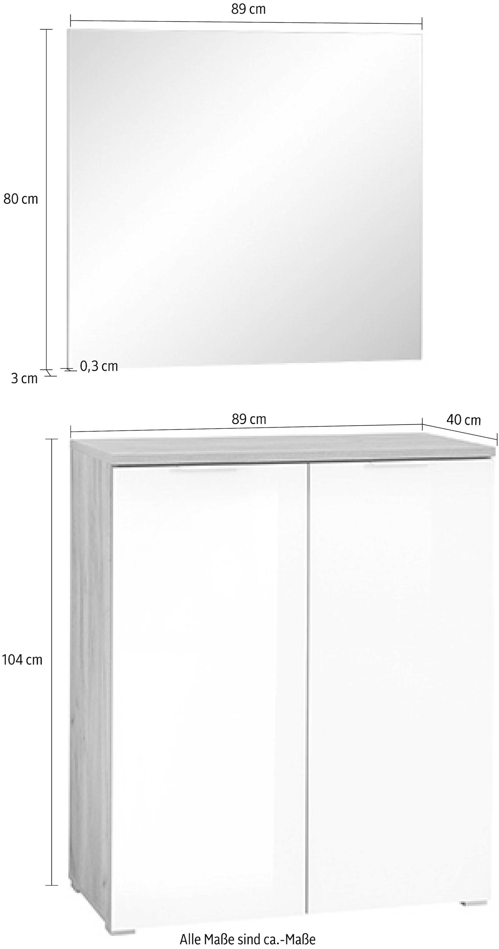 GERMANIA Garderoben-Set »GW-Telde«, (Set, 2 St.)