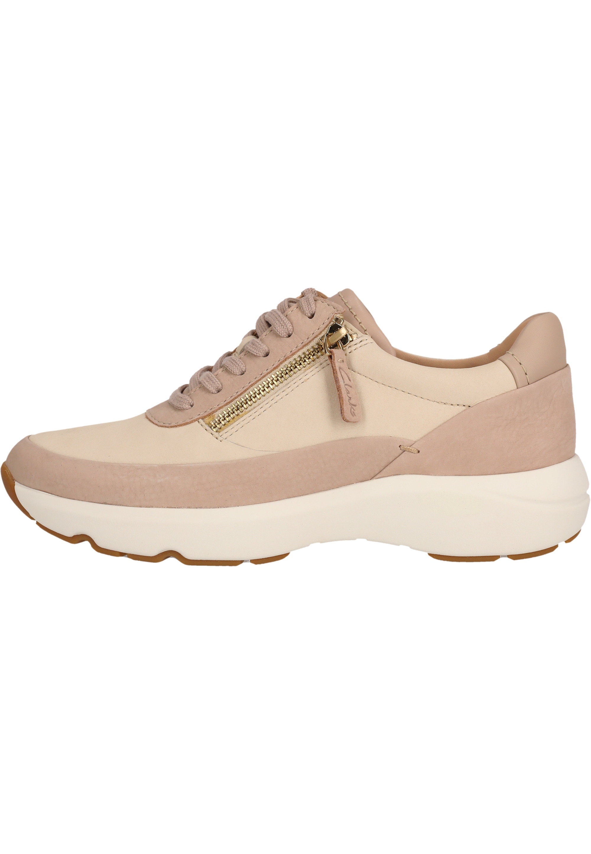 Clarks Sneaker »Tivoli«, im leichten Design mit praktischem Reißverschluss