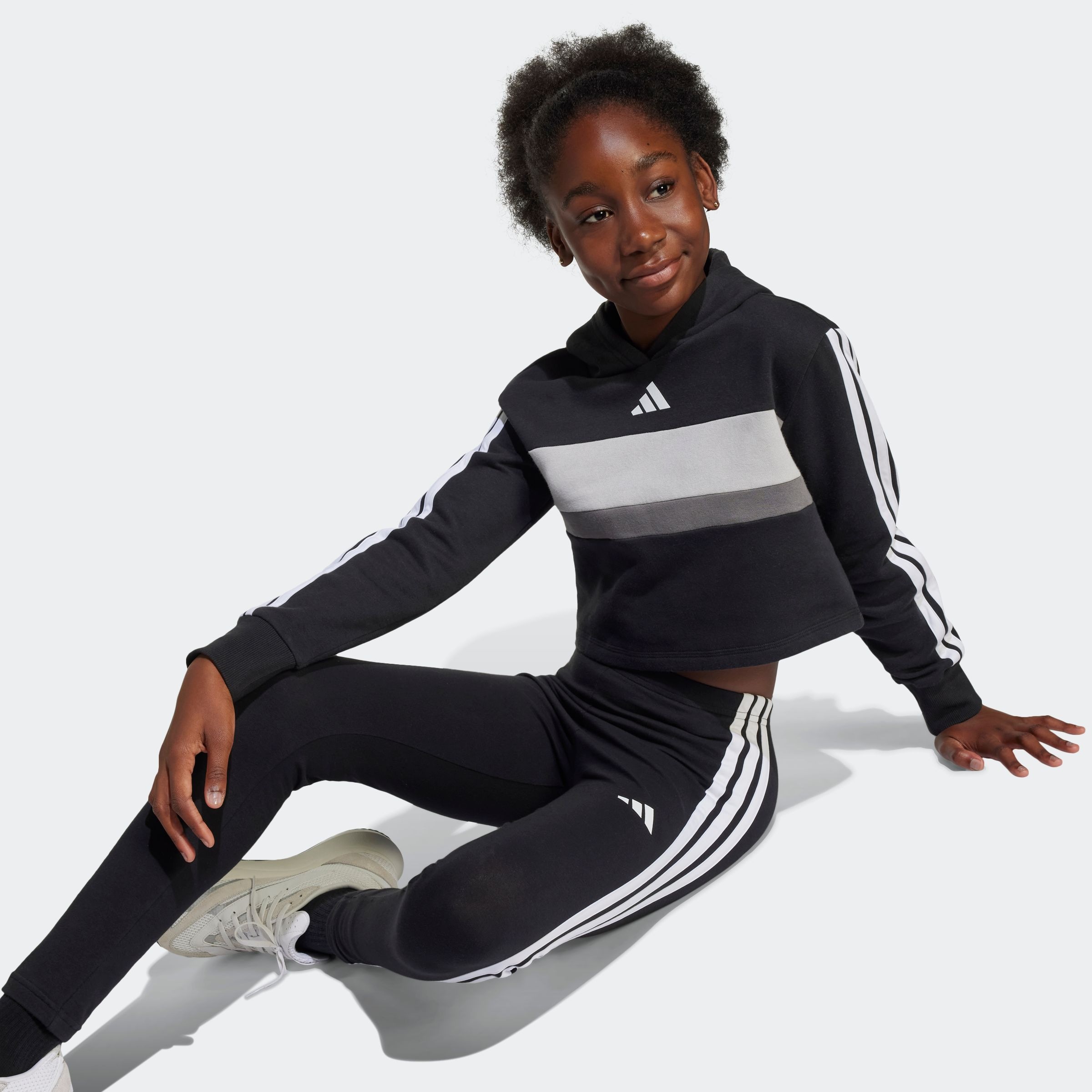 adidas Sportswear Trainingsanzug »JG 3S TIB FL ST«, (2 tlg.)