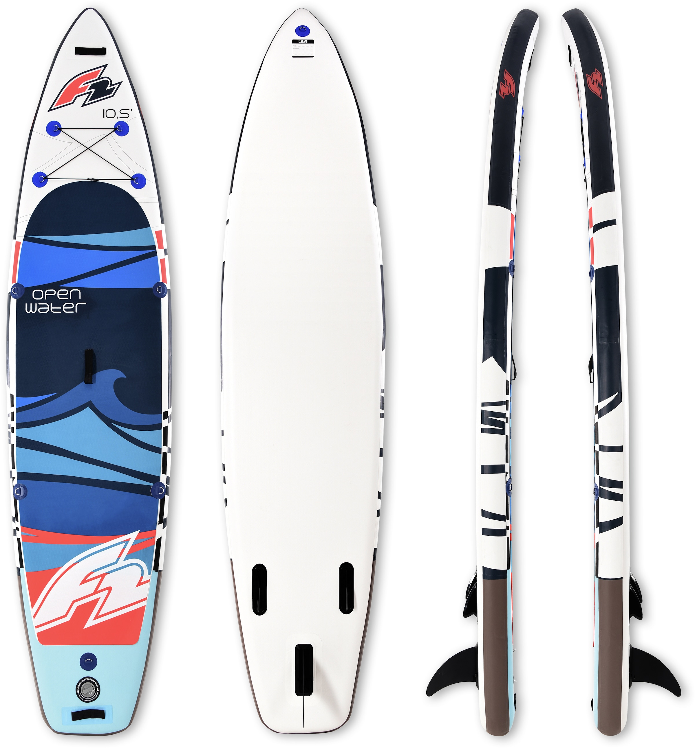 F2 SUP-Board »Open Water ohne Paddel«