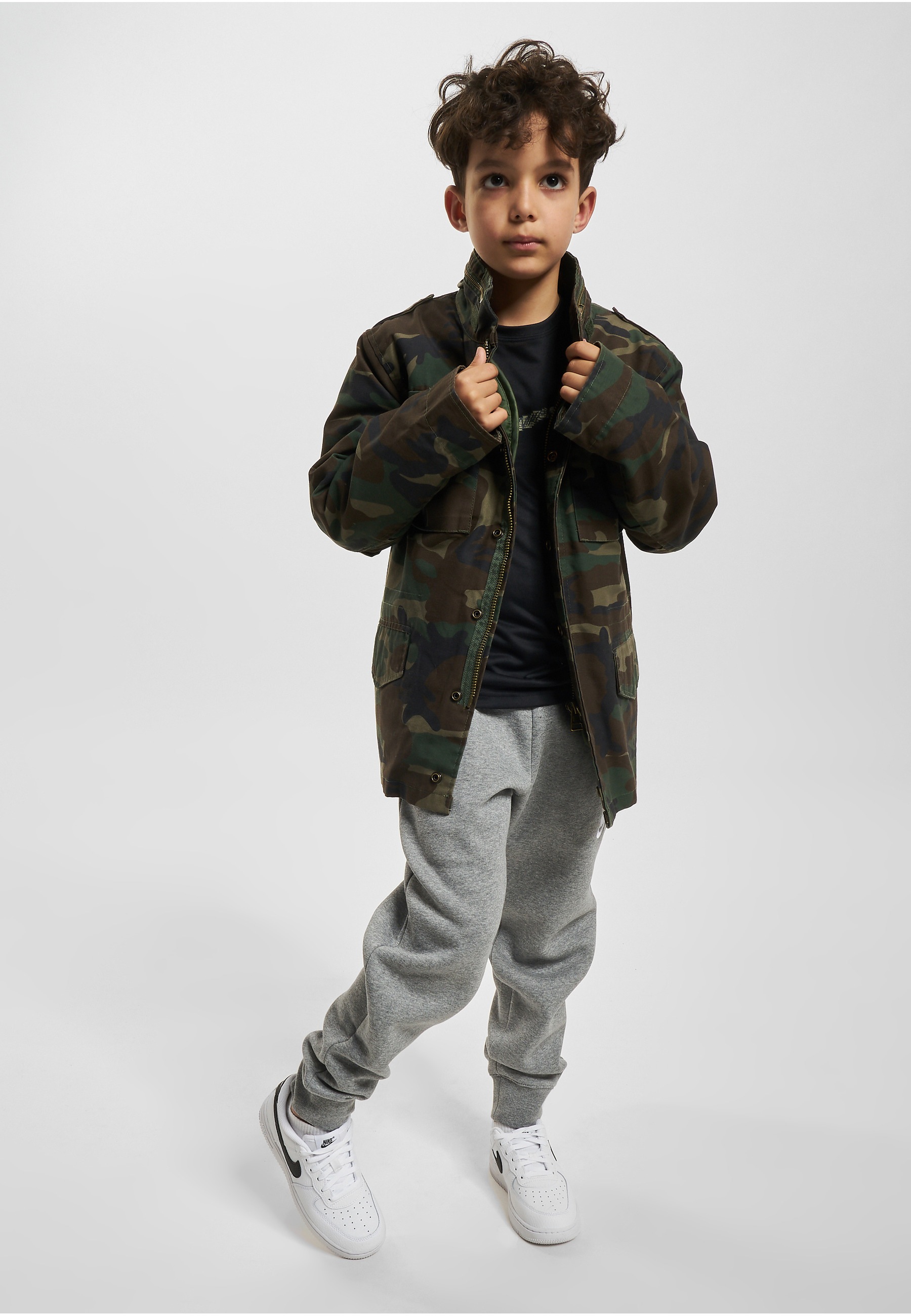 Brandit Parka »Brandit Herren Kids M65 Standard Jacket« 1 Stk. tlg. ohne Kapuze