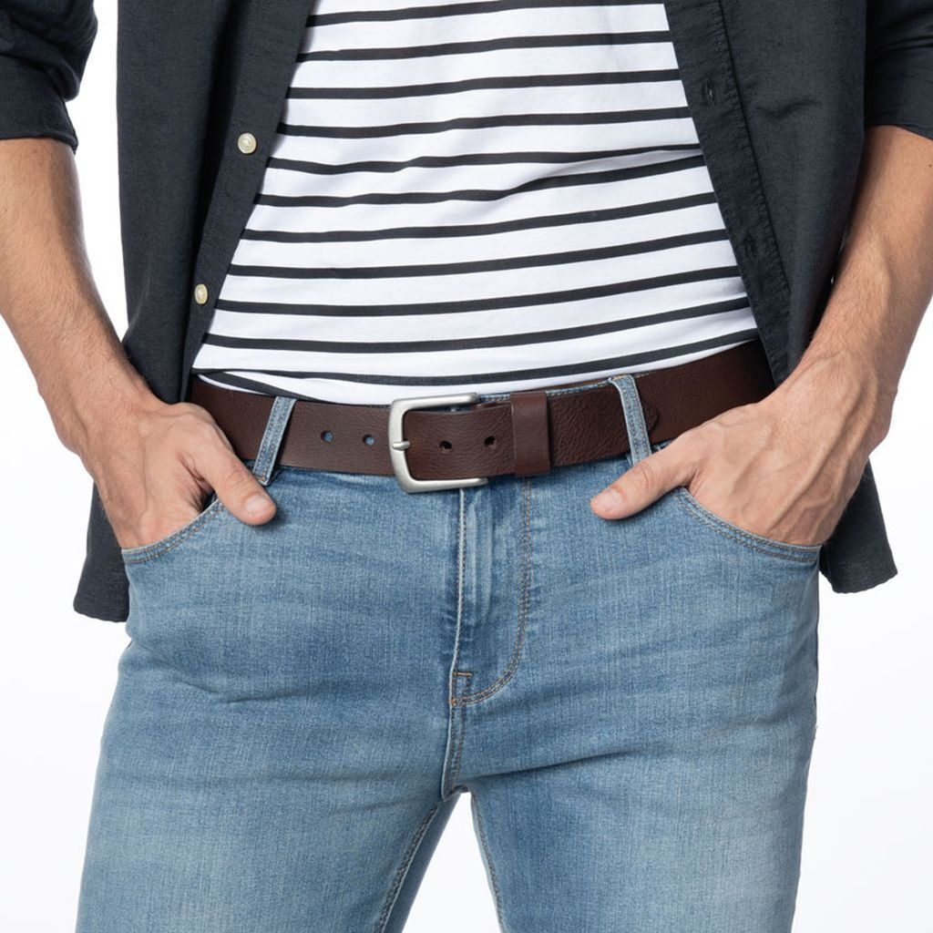 BERND GÖTZ Ledergürtel »Ledergürtel mit natürlich strukturierter Oberfläche«