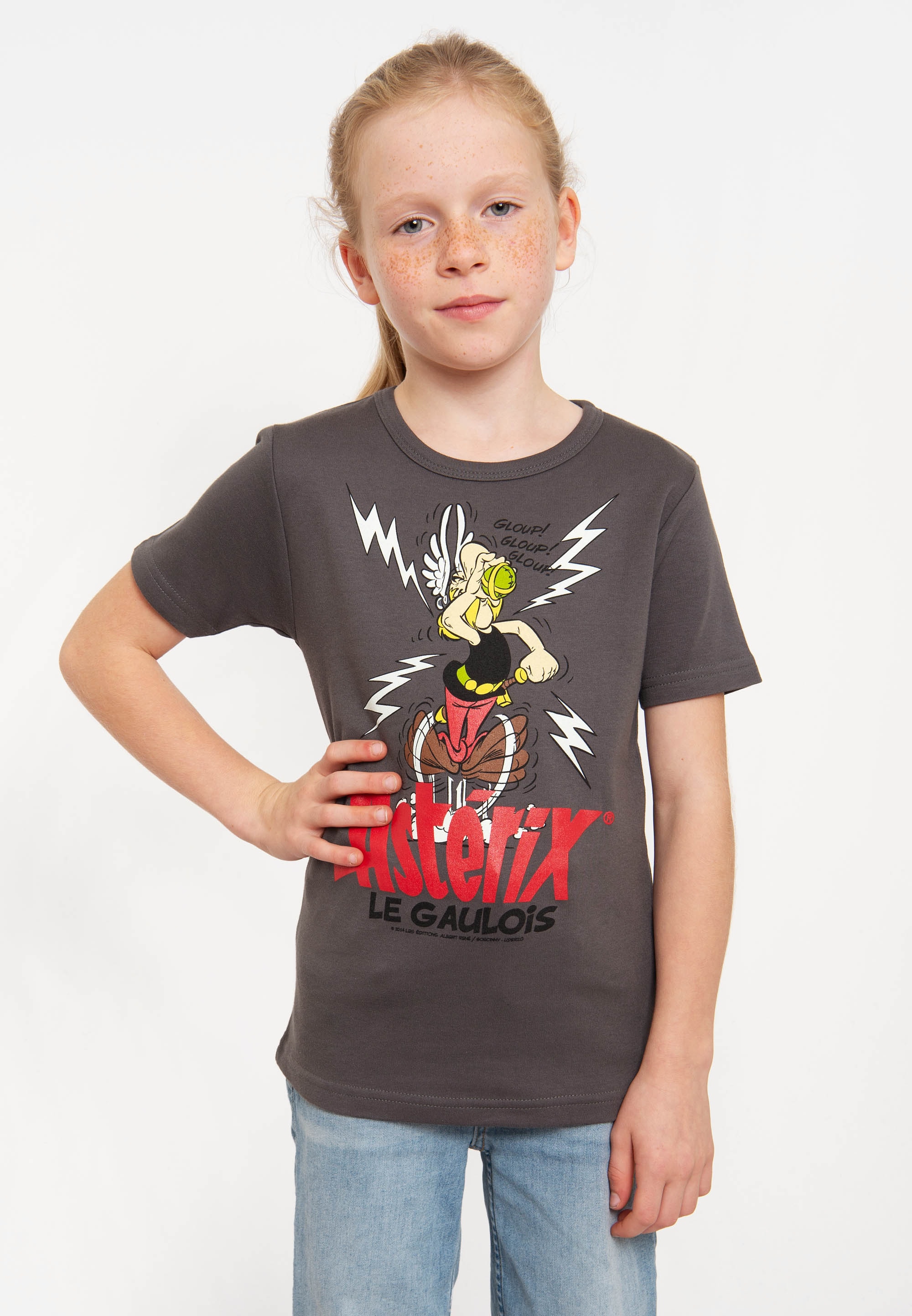 LOGOSHIRT T-Shirt »Asterix Der Gallier«, mit Frontdruck ▷ für | BAUR