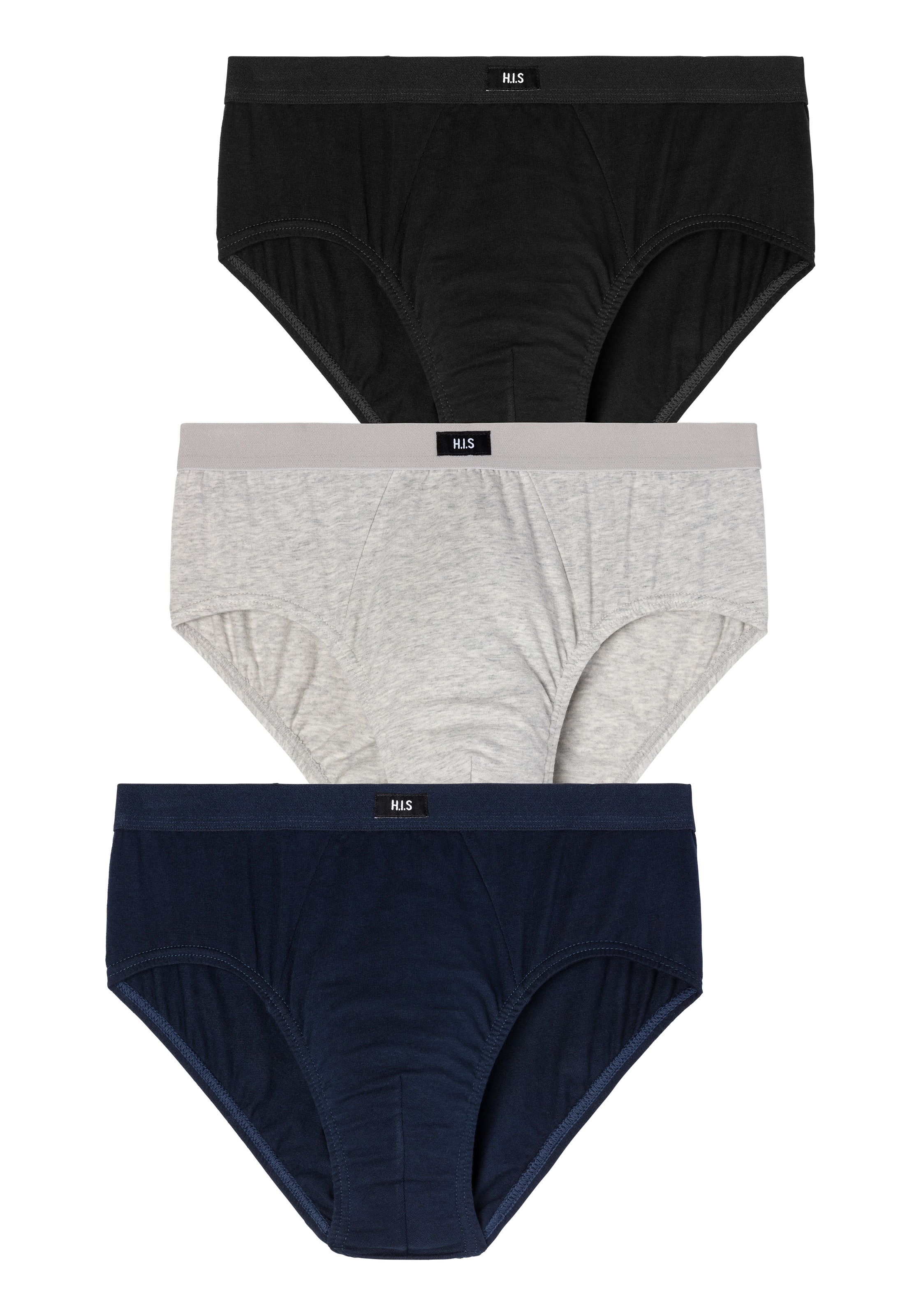 H.I.S Slip Packung, 3 Stk. tlg., ohne Seitennaht günstig online kaufen