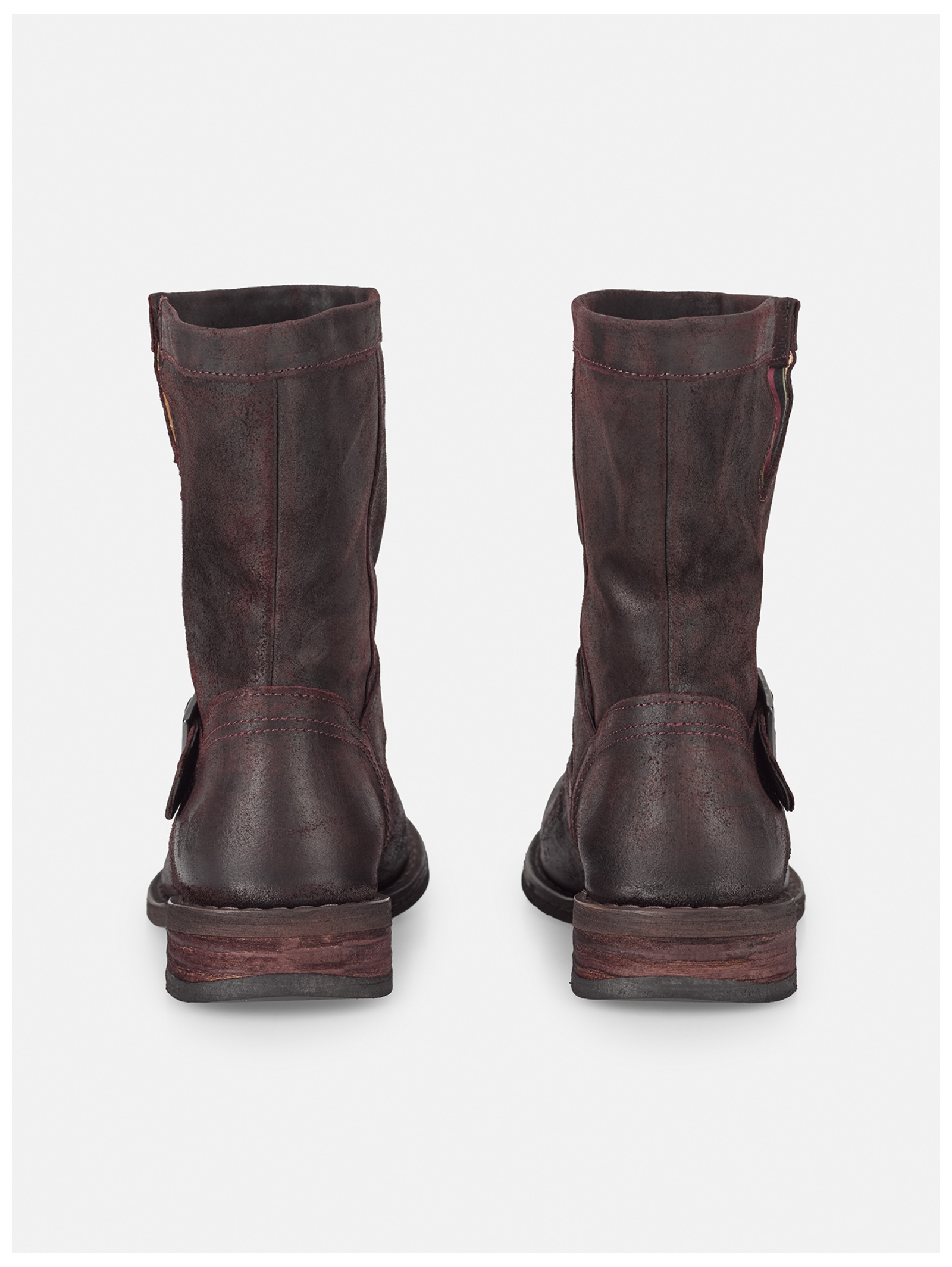Felmini Bikerboots »Felmini Stiefelette Veloursleder«
