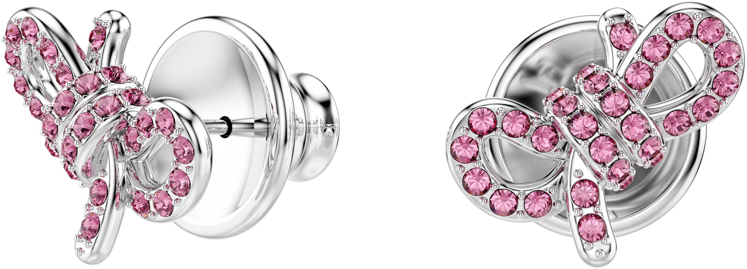 Swarovski Paar Ohrstecker »Schmuck Geschenk Ohrringe Lifelong Bow, Schleife, 5723557«, mit Swarovski® Kristall