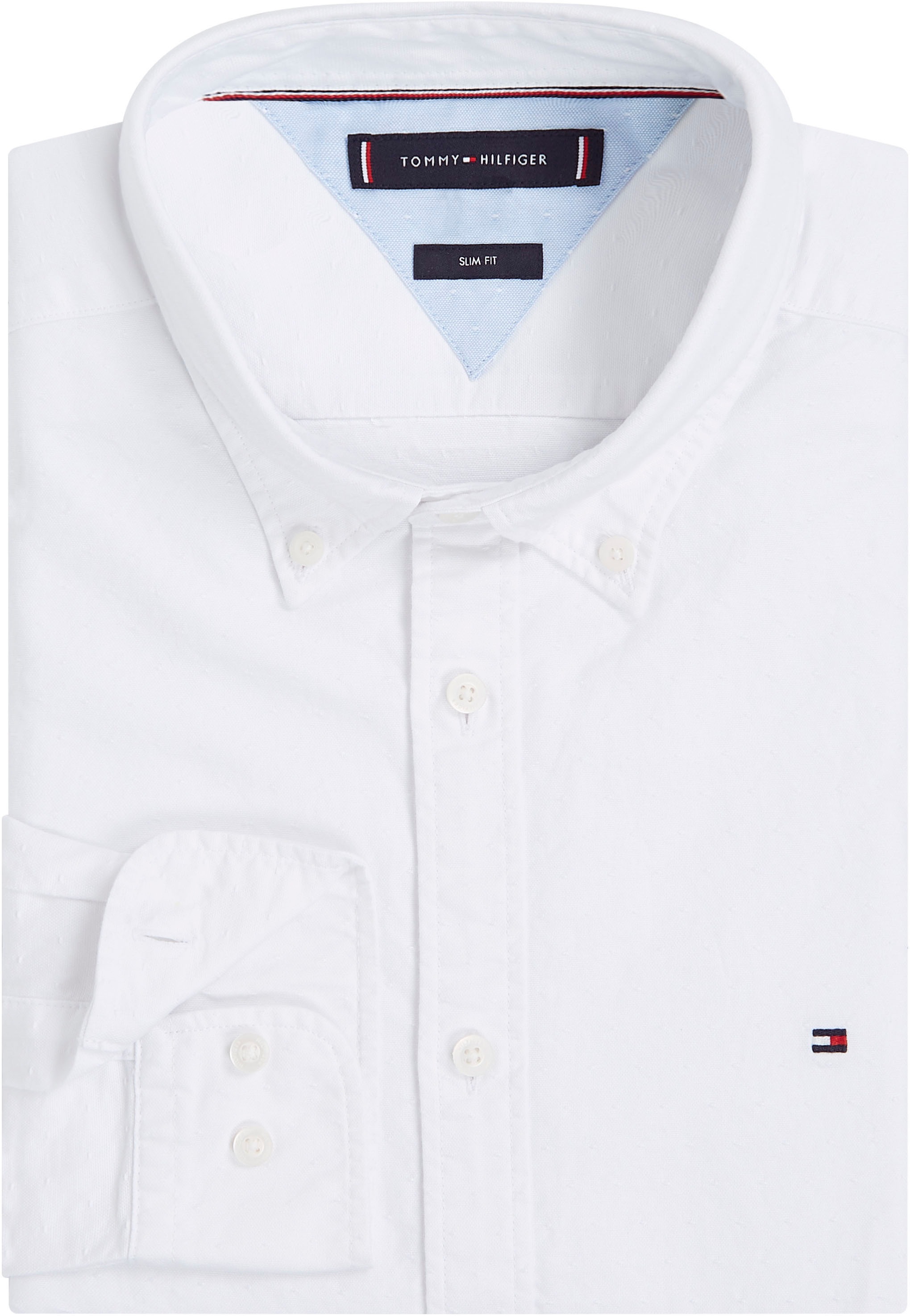 Tommy Hilfiger Langarmhemd »OXFORD DOBBY SF SHIRT«