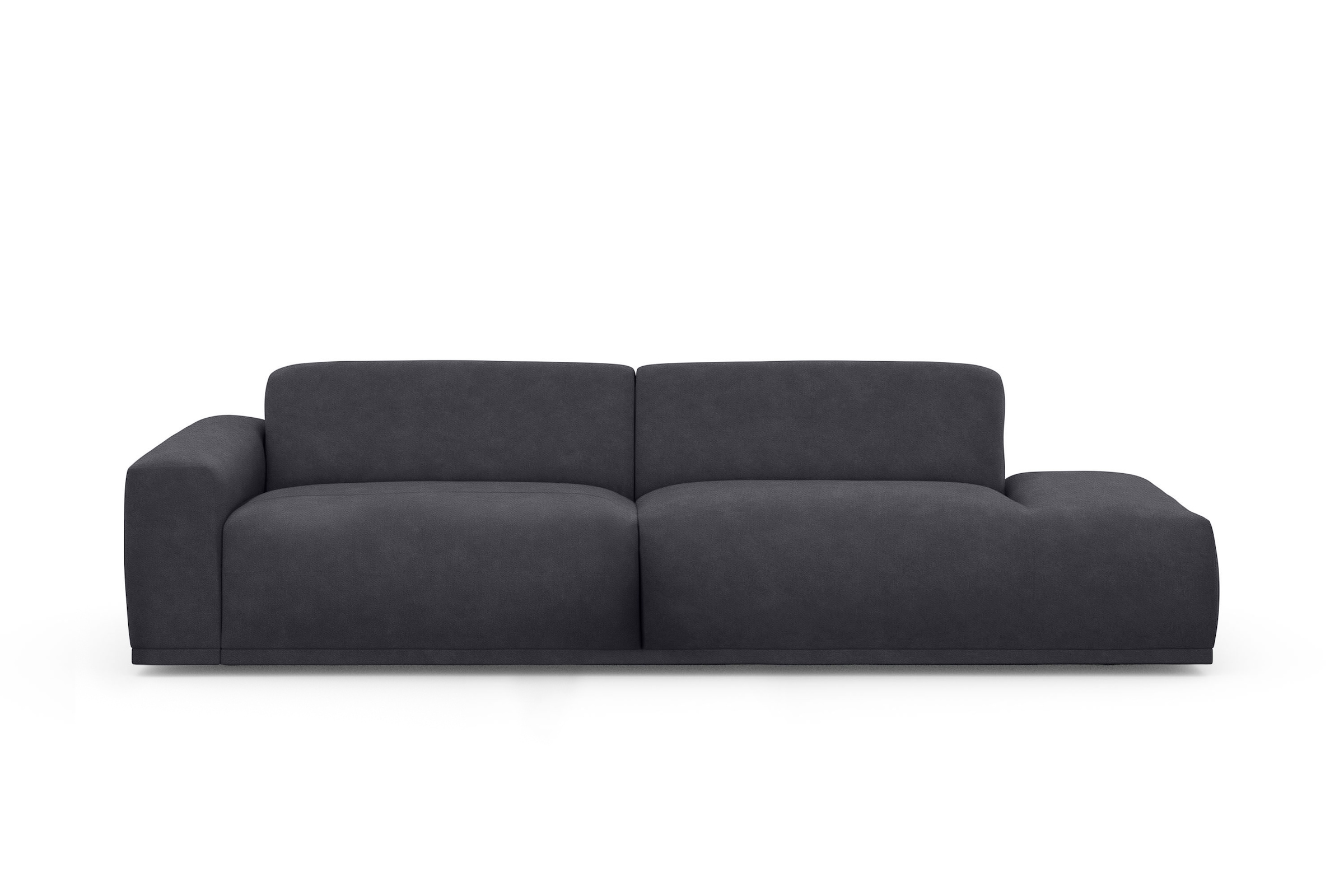 TRENDMANUFAKTUR Big-Sofa »Braga, mit hochwertigem Kaltschaum, Megasofa, in Cord erhältlich«, modernes Big-Sofa, Couch mit hohem Sitzkomfort, 277/72/107 cm (B/H/T)