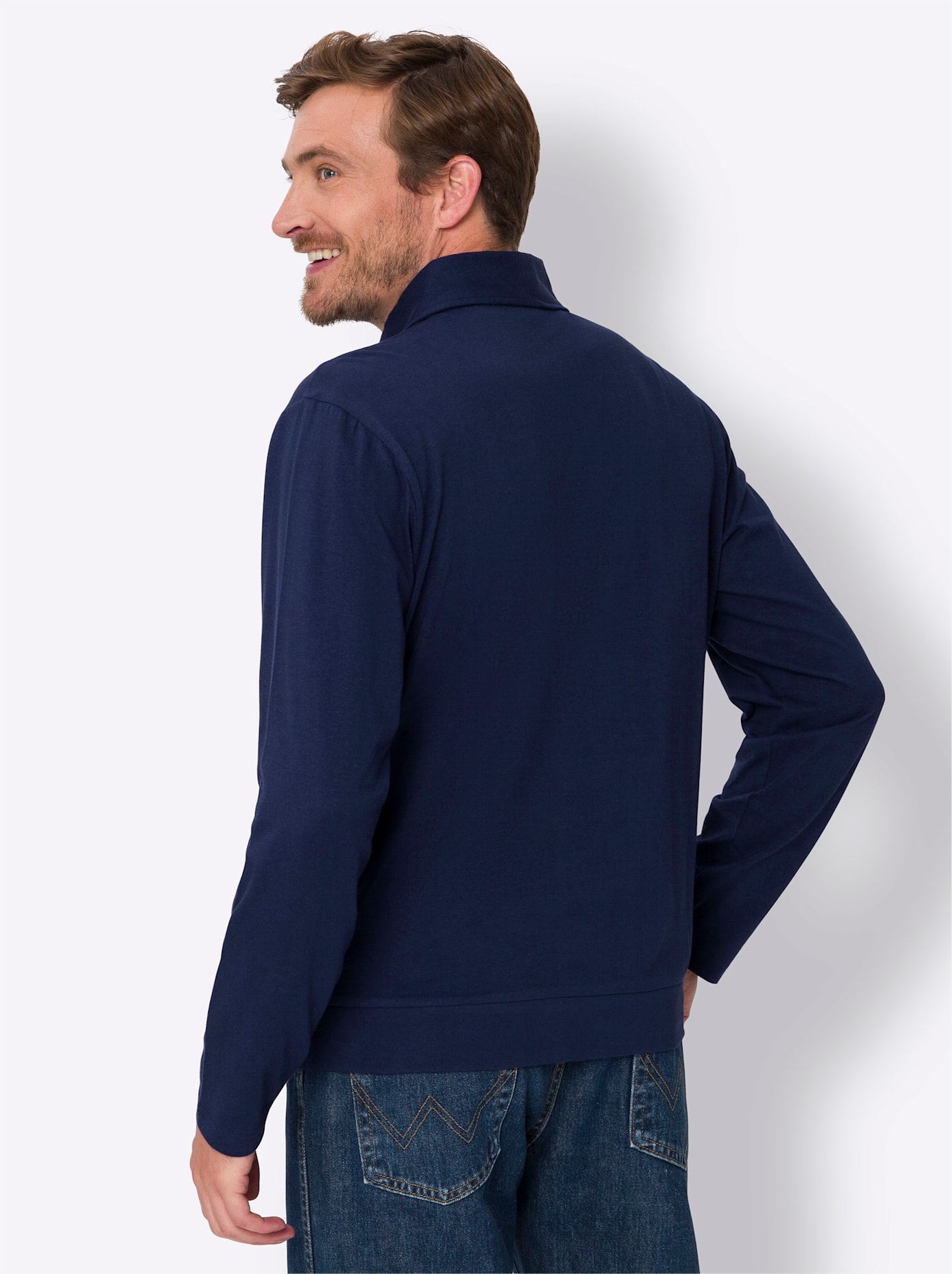 Classic Poloshirt »Langarm-Poloshirt«, (1 tlg.)