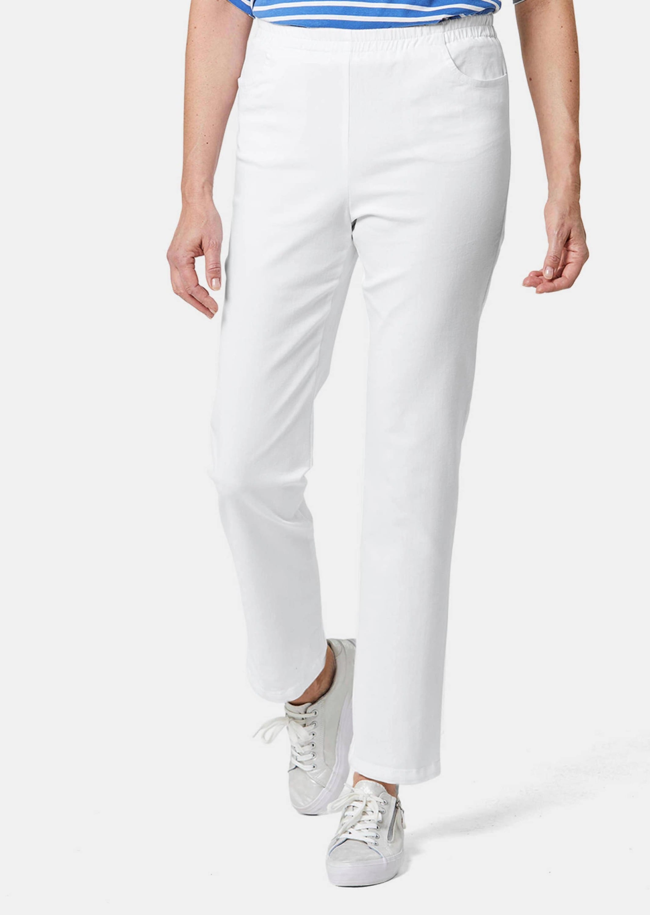 GOLDNER Regular-fit-Jeans »Jeansschlupfhose LOUISA Bequeme Jeansschlupfhose LOUISA«