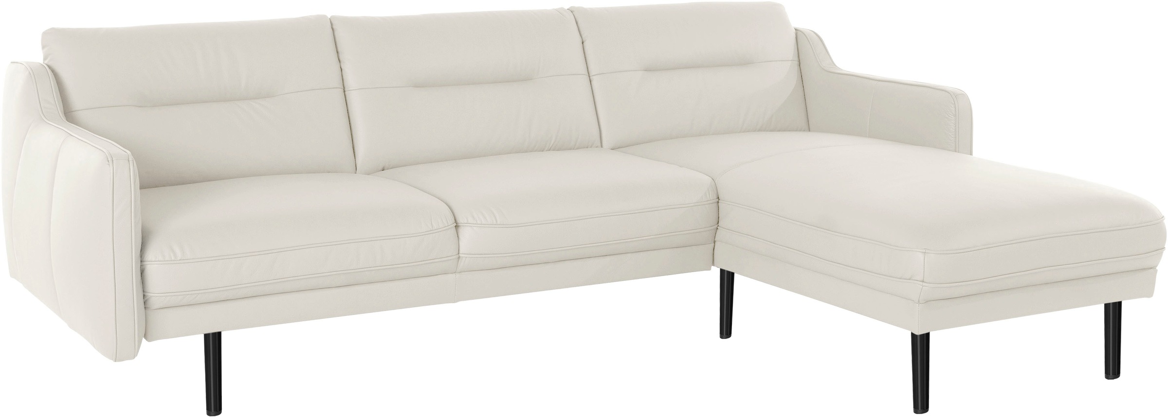 Home affaire Ecksofa "Nordfyn L-Form" edles Design in 3 Bezugsqualitäten, D günstig online kaufen