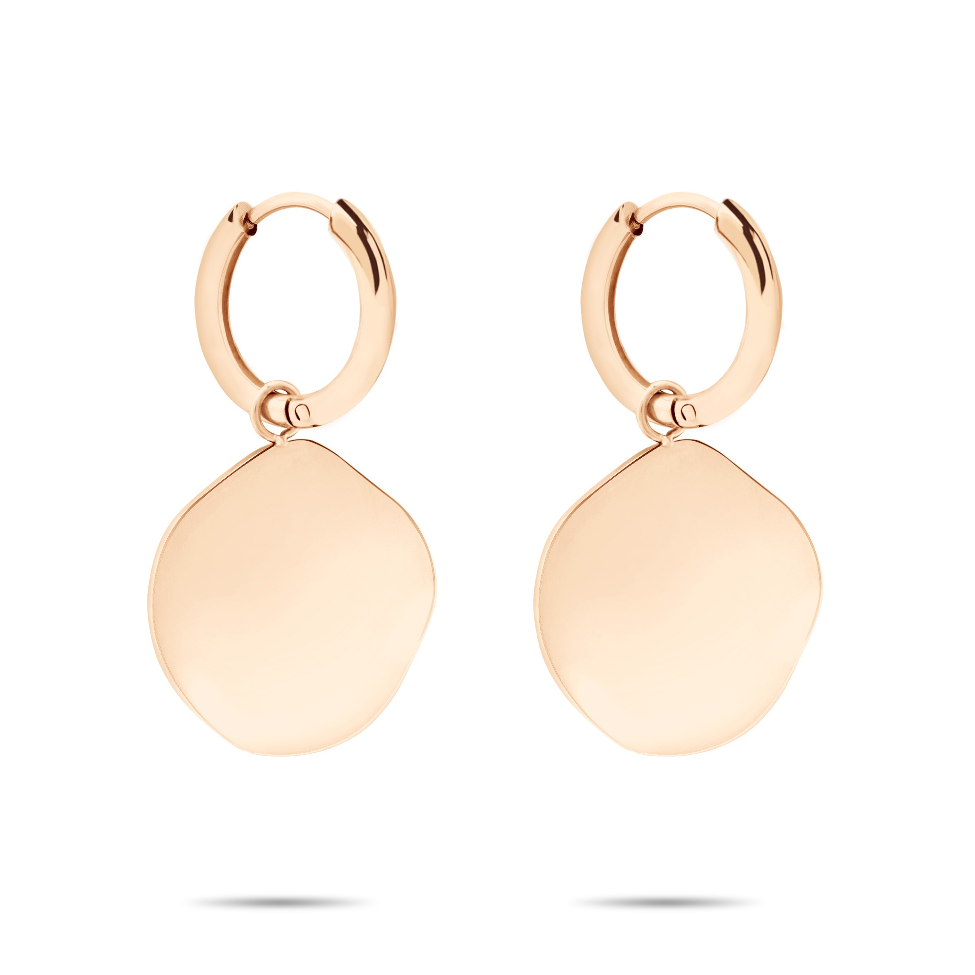 Liebeskind Berlin Paar Creolen »Schmuck Geschenk Edelstahl Ohrringe The Organic Treasure«, Einhänger abnehmbar