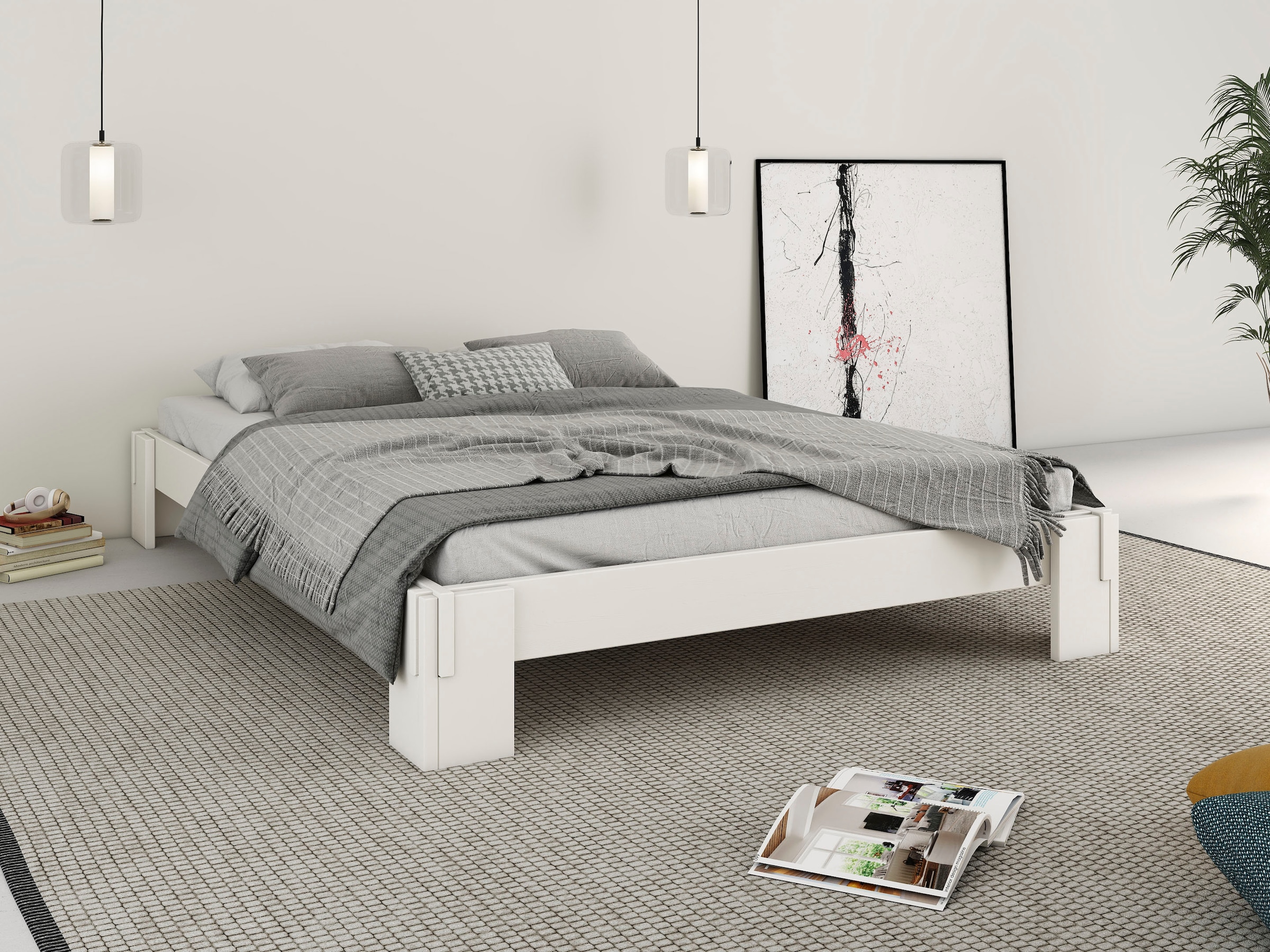 OTTO home Futonbett ""ZEN " zertifiziertes Massivholz (Kiefer)" Massivholzb günstig online kaufen