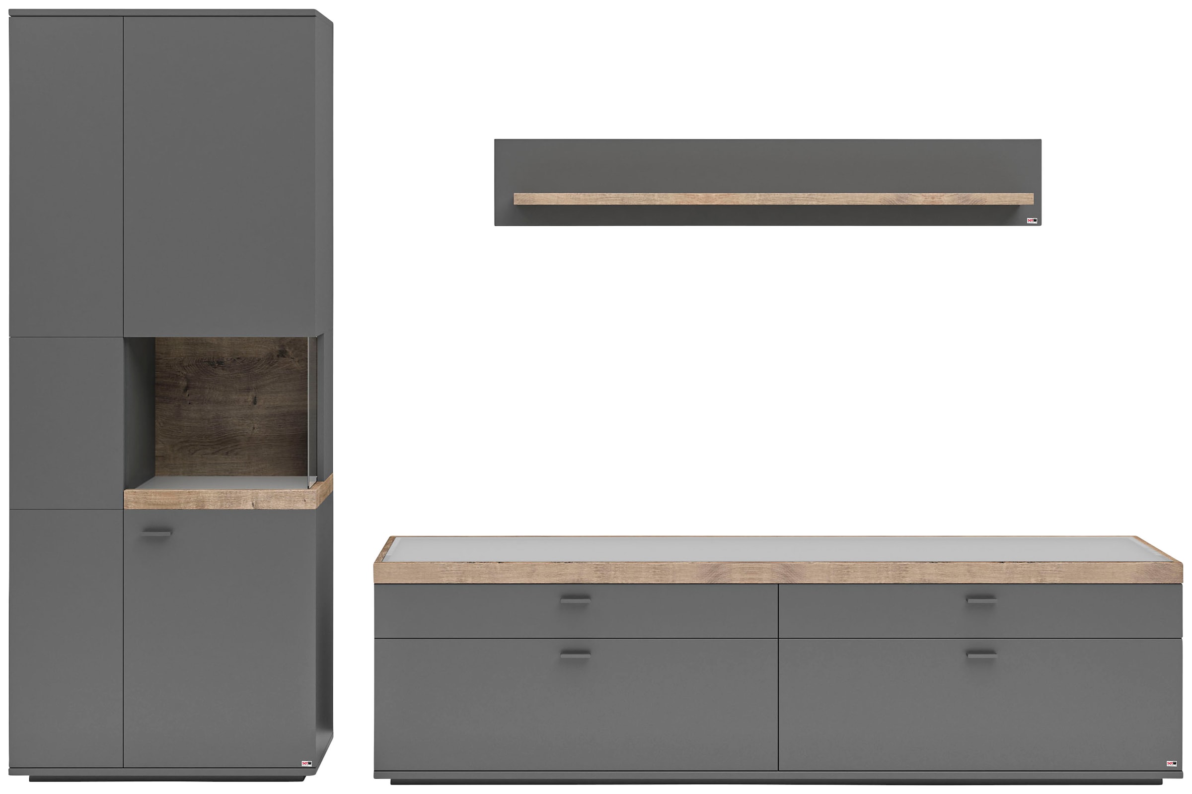 set one by Musterring Wohnwand "Lancaster" günstig online kaufen