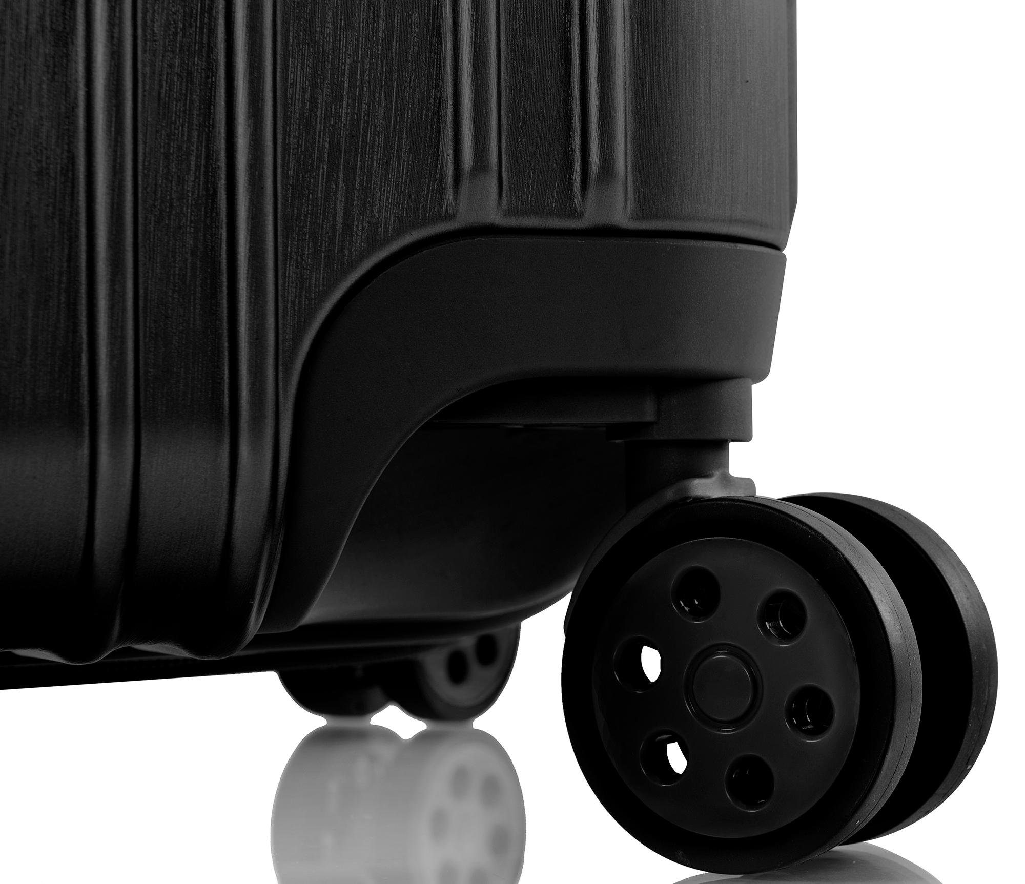 Heys Hartschalen-Trolley »Xtrak, 66 cm«, 4 Rollen, Reisegepäck Koffer mittel groß TSA Schloss Volumenerweiterung