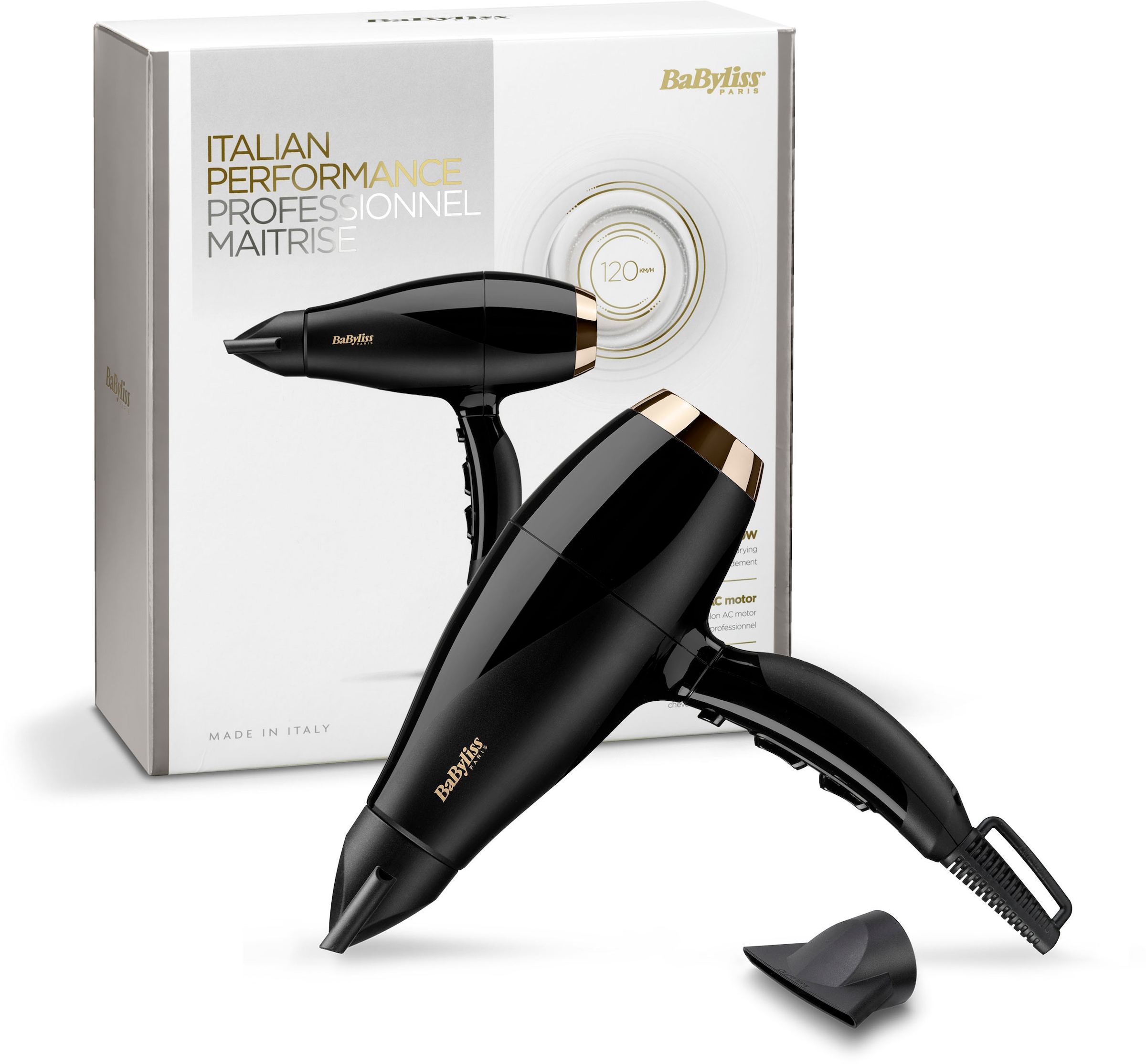 BaByliss Ionic-Haartrockner »6714E Super Pro«, 2300 W, 2 Aufsätze, AC  Haartrockner kaufen | BAUR