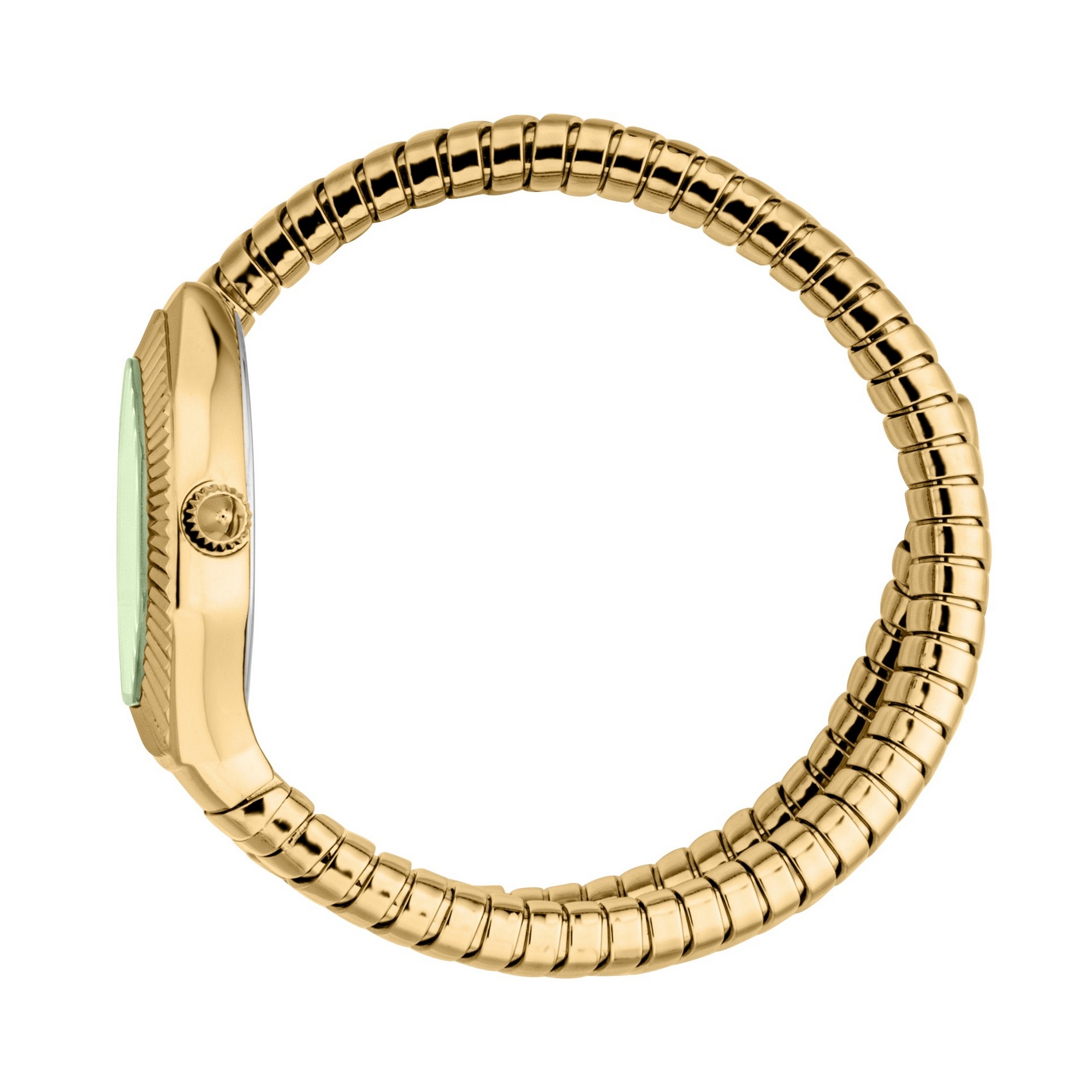 Just Cavalli Time Quarzuhr »Signature Snake« Armbanduhr, Edelstahlarmband, analog, Kristallsteine