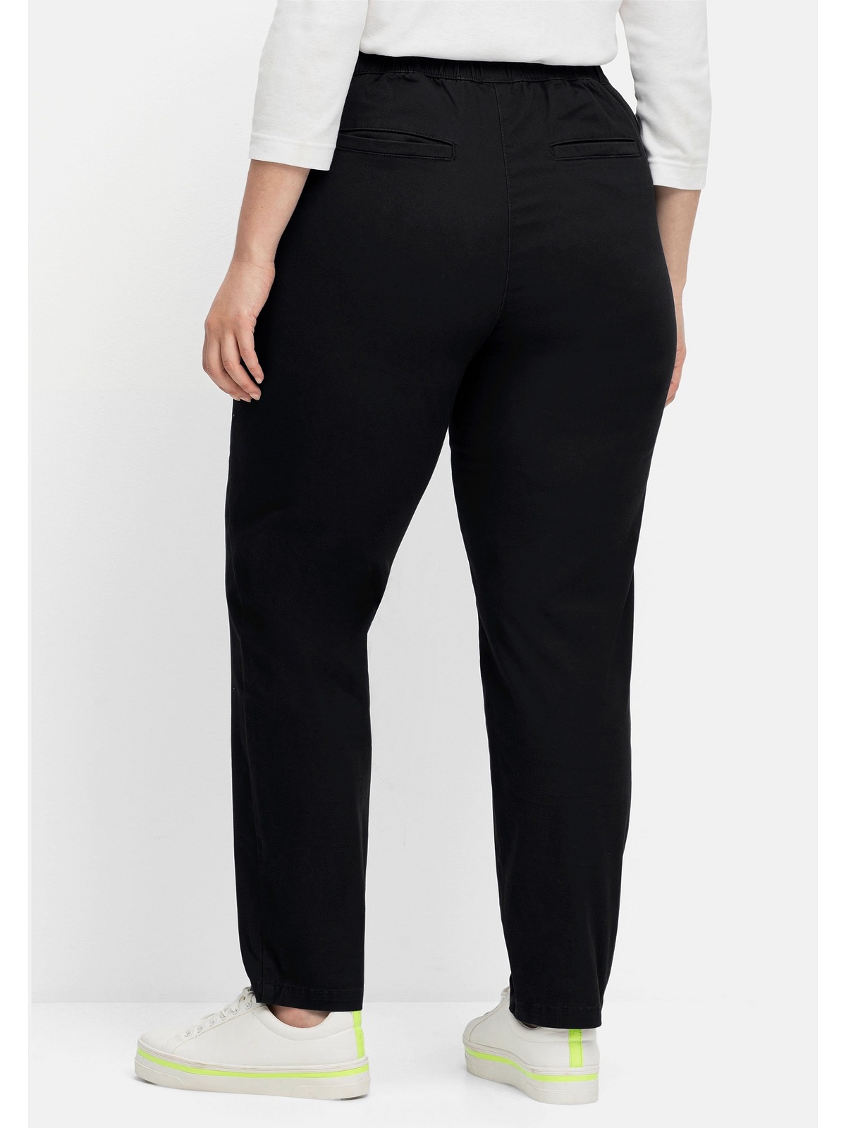 Sheego Schlupfhose »Große Größen«, aus weichem Twill, leicht elastisch