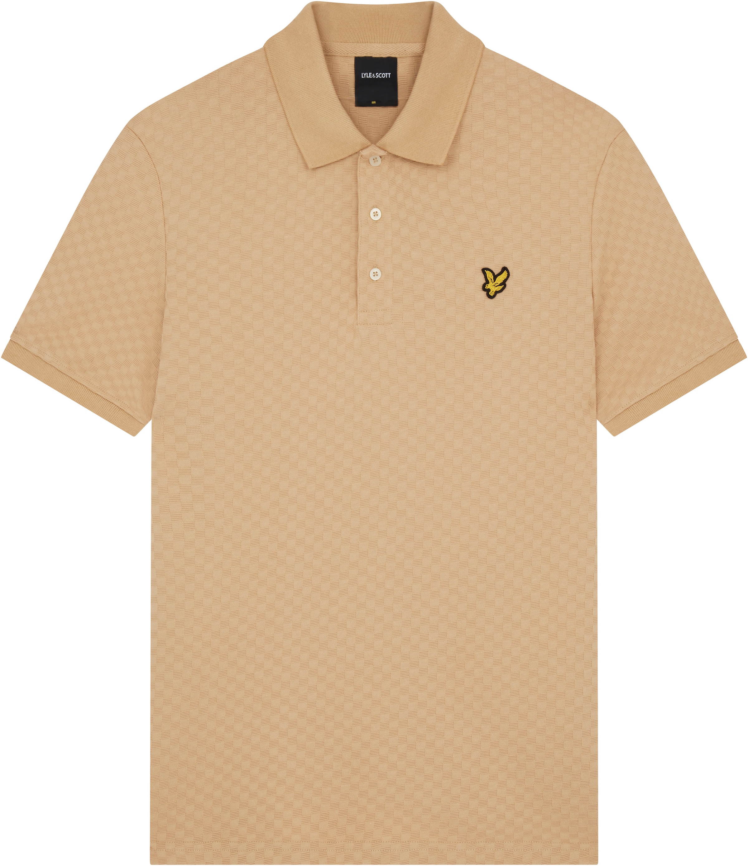 Poloshirt, mit Logostickerei auf der Brust