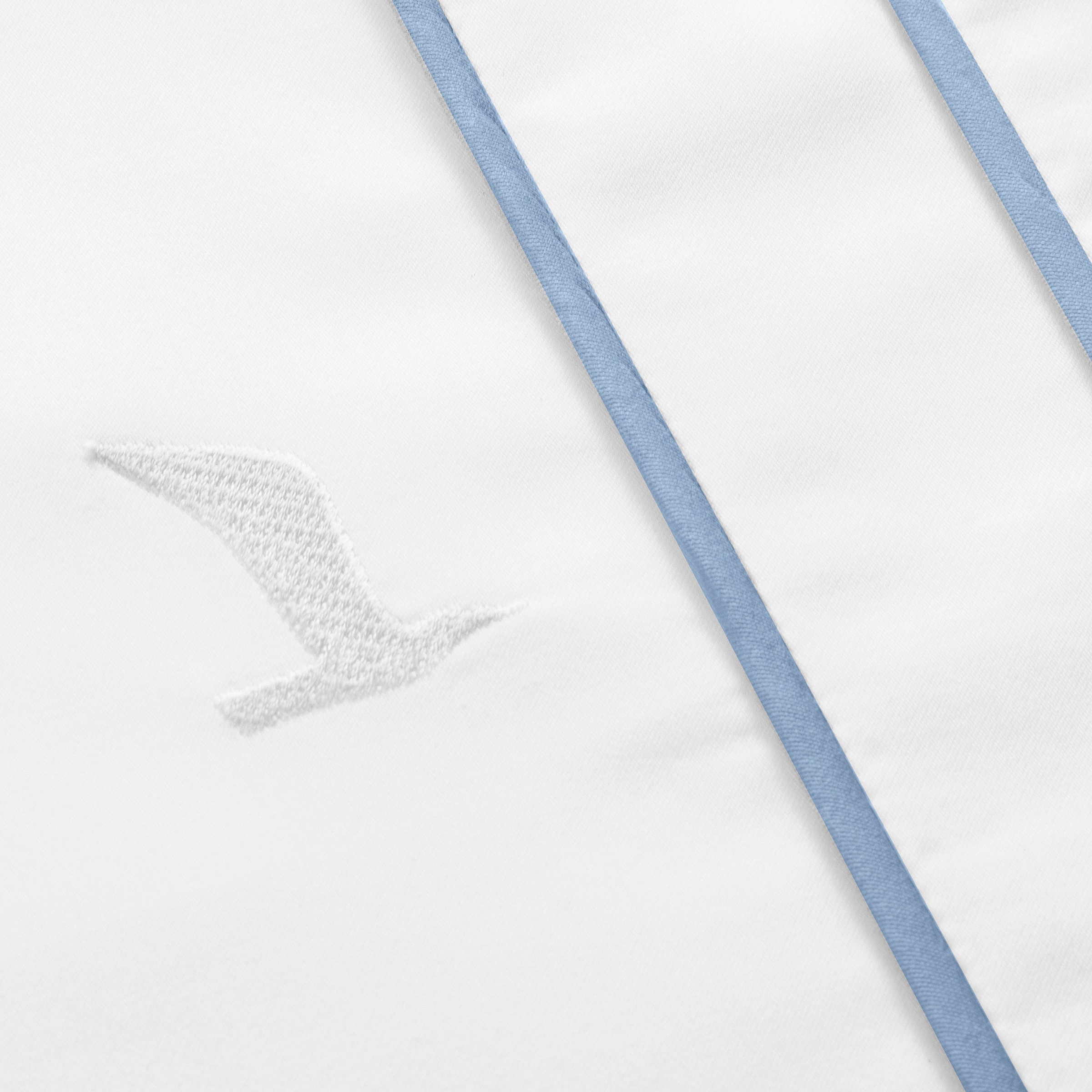 Thumbnail - Möve Kissenbezug "Möve Noblesse" mit eleganten Biesen