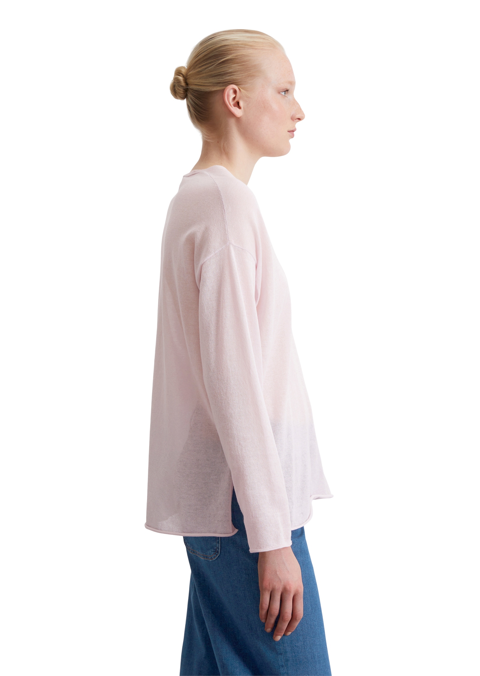 Marc O'Polo Strickpullover »aus Organic-Cotton-Mix«