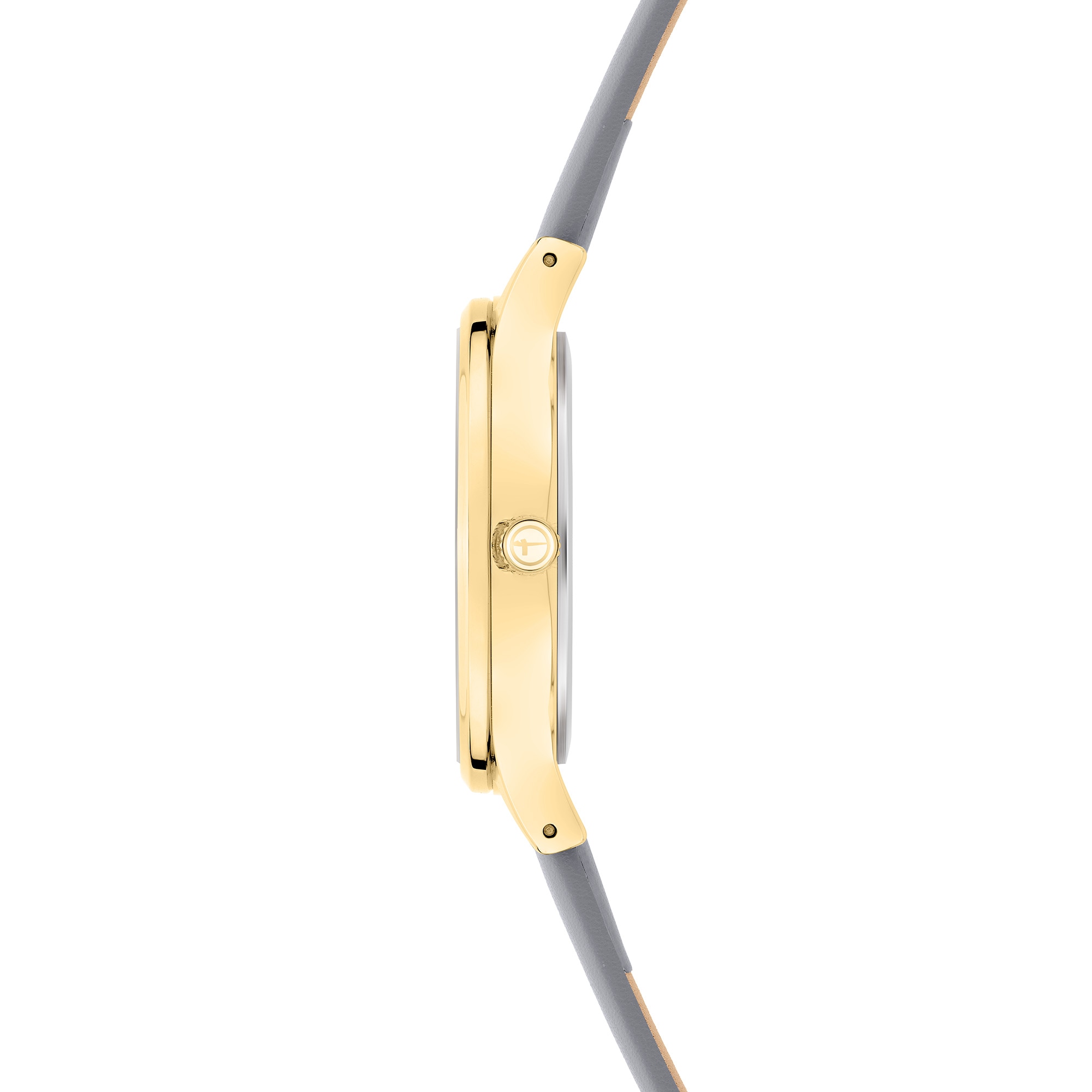 Tamaris Quarzuhr »Romantic Flowers« Armbanduhr, Damenuhr, Lederarmband, analog, Zirkonia (synth.)