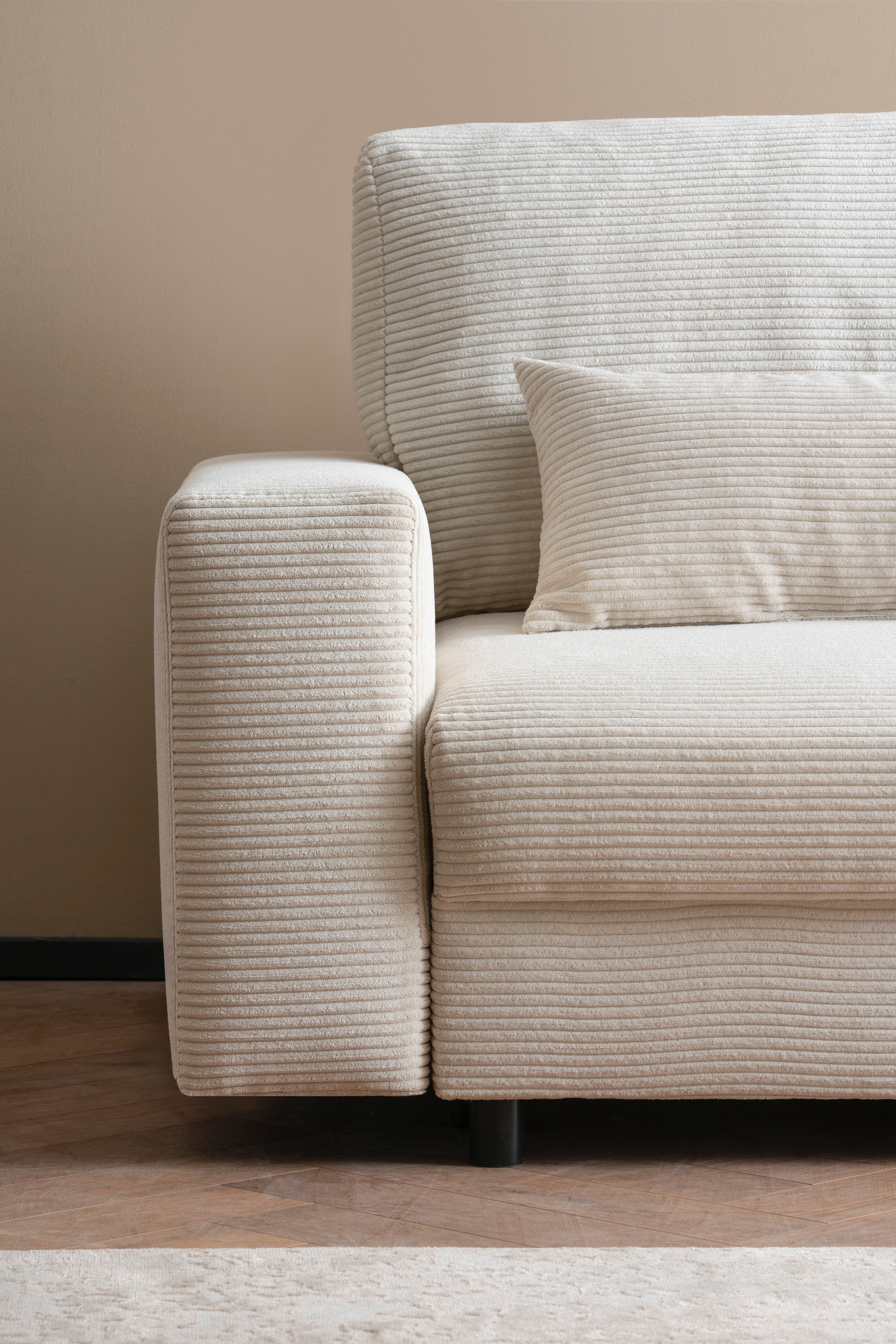 LeGer Home by Lena Gercke Schlafsofa »Imoga, Polster mit Schlaffunktion, 3-Sitzer Sofa, Couch mit Bettkasten«, in modernen Farben und Stoffen, Bettfunktion, Liegefläche: 200x150 cm