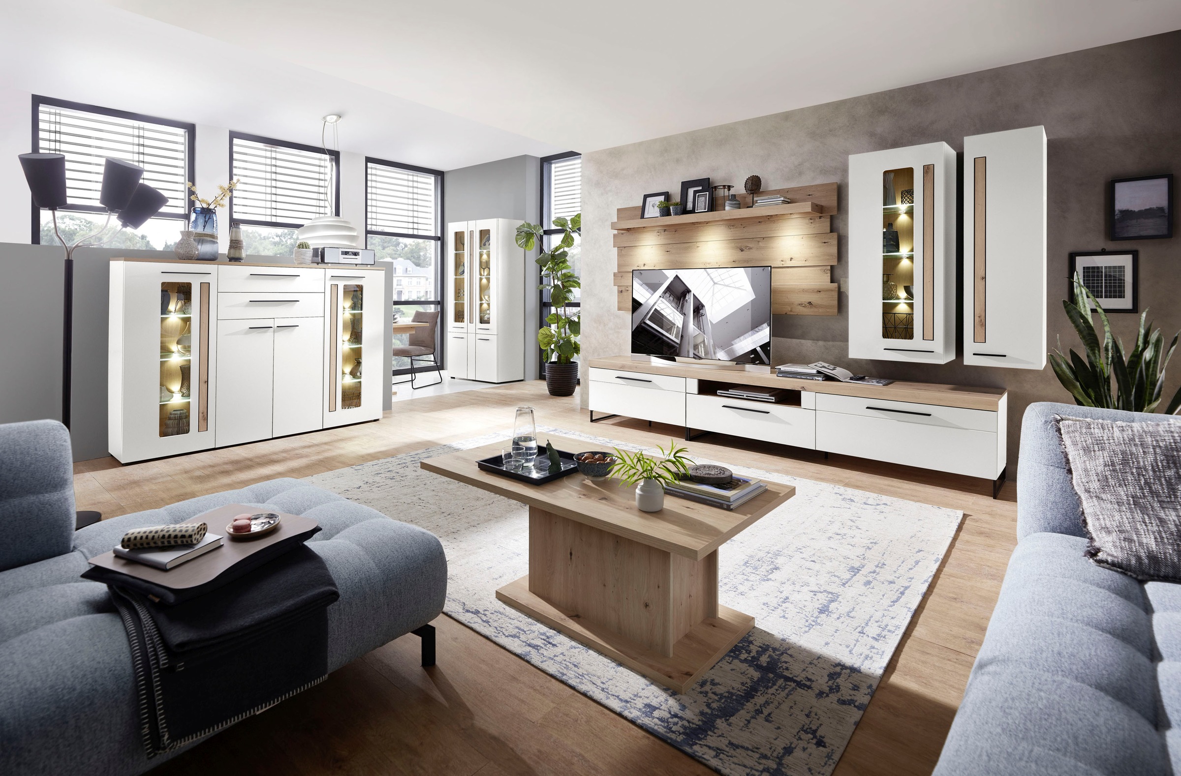 Innostyle Hängevitrine »Loft Two«, mit Soft-Close-Funktion