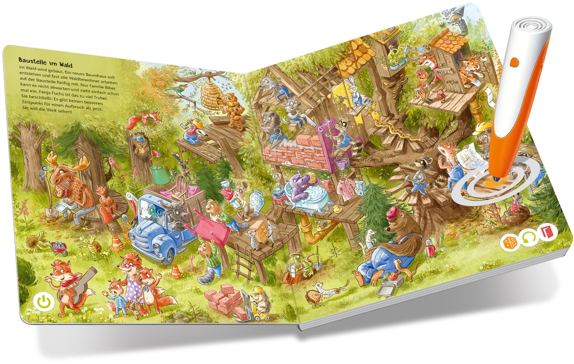 Ravensburger Buch »tiptoi® Die große Wimmelreise der Tiere«, Made in Europe, FSC® - schützt Wald - weltweit