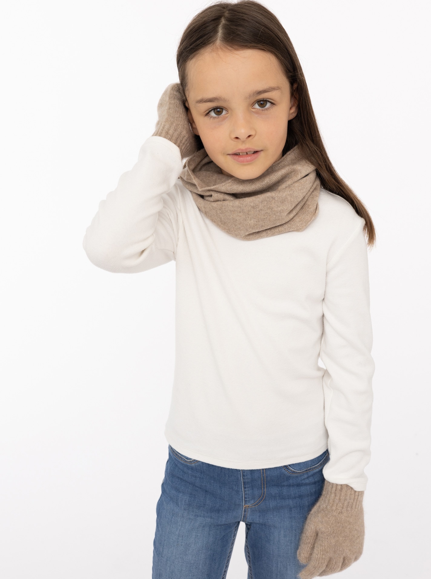 Zwillingsherz Strickhandschuhe Kids-Kaschmir Handschuhe günstig online kaufen