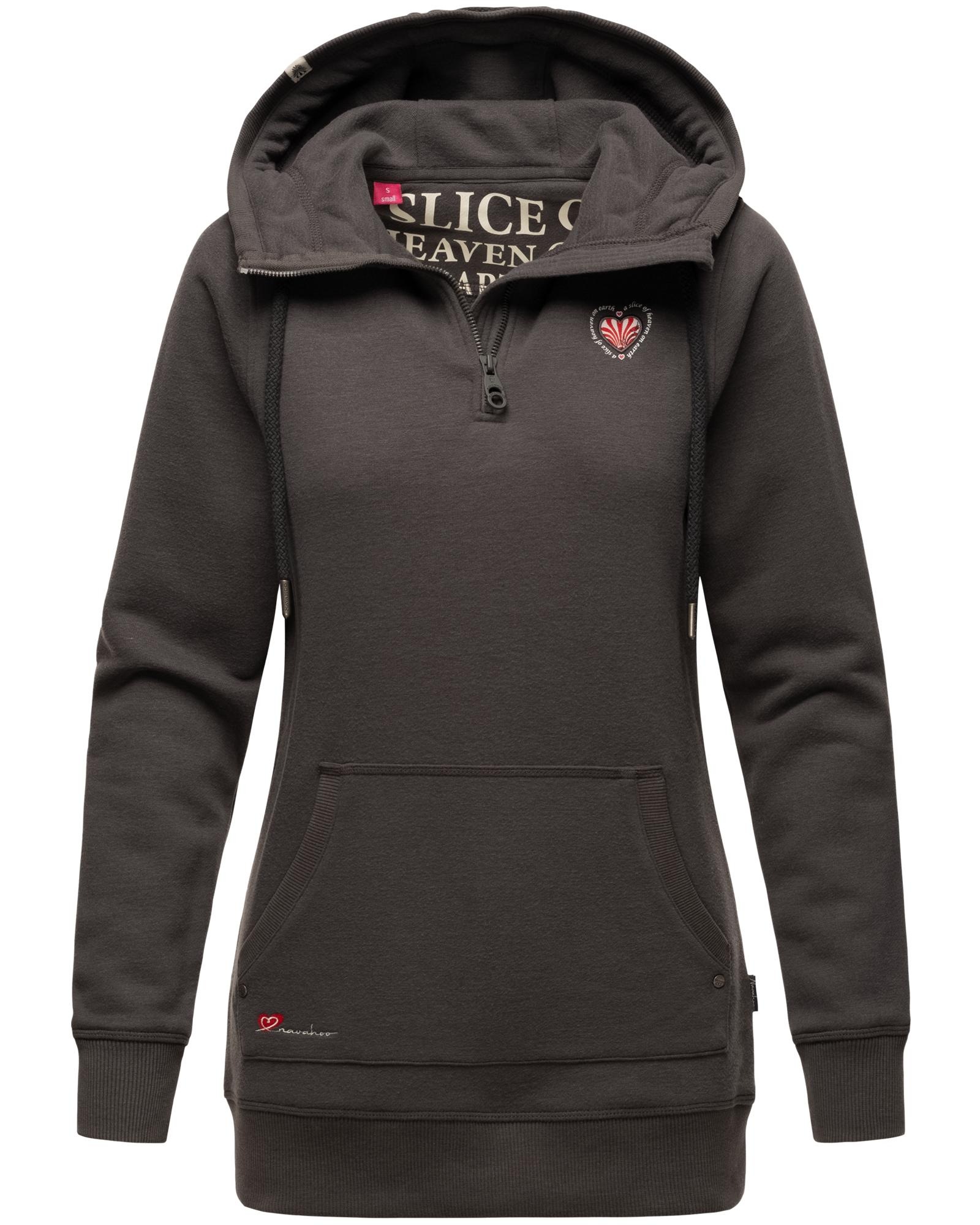 Navahoo Kapuzensweatshirt »Zauberelfe«, Warmer Damen Hoodie mit Tunnelzug-Kordeln