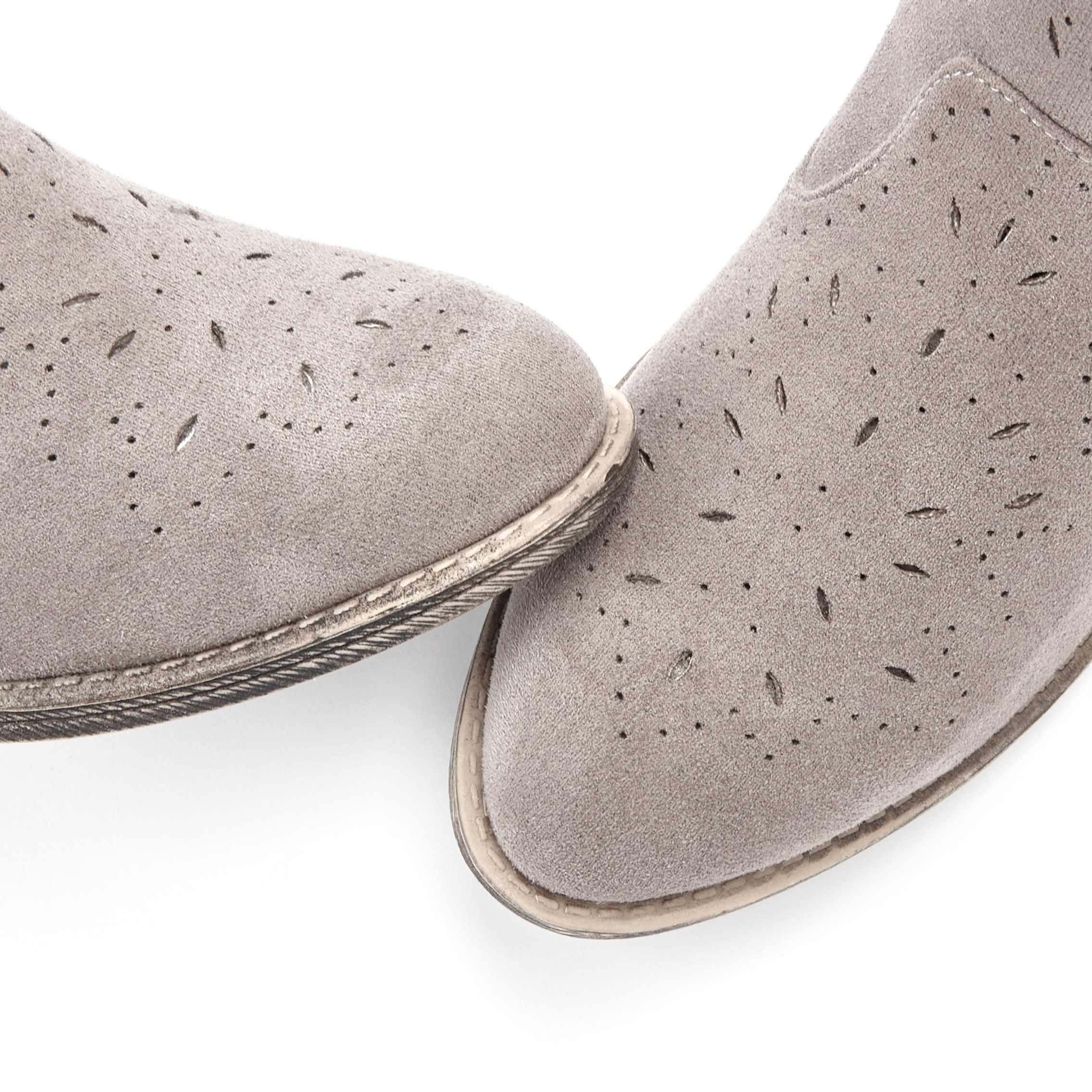 LASCANA Stiefelette »Stiefel, Boots, Westernstiefelette, Cowboy Boots,«, mit Cut-Outs VEGAN