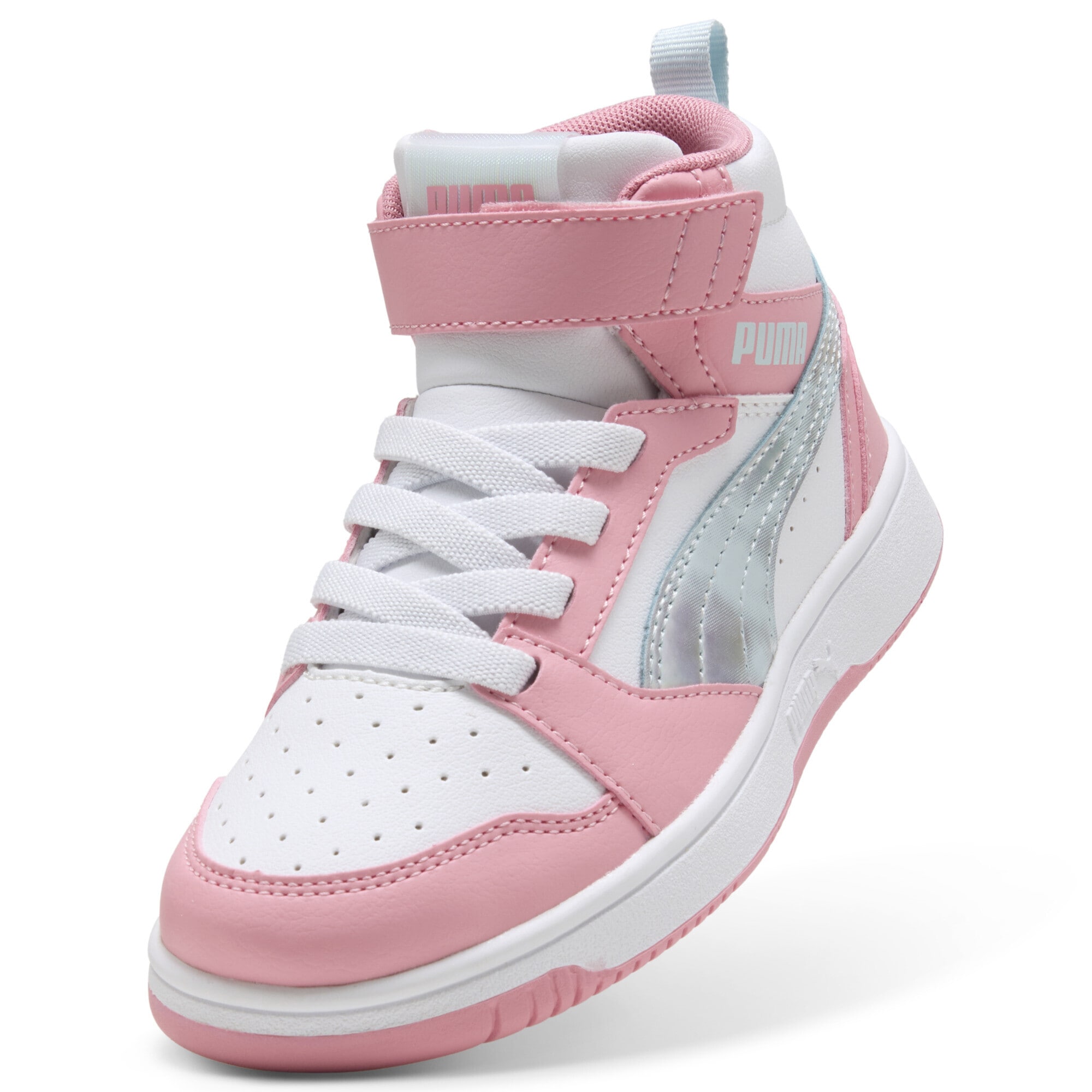 PUMA Sneaker »Rebound V6 Mid Space Belle Sneakers Mädchen«