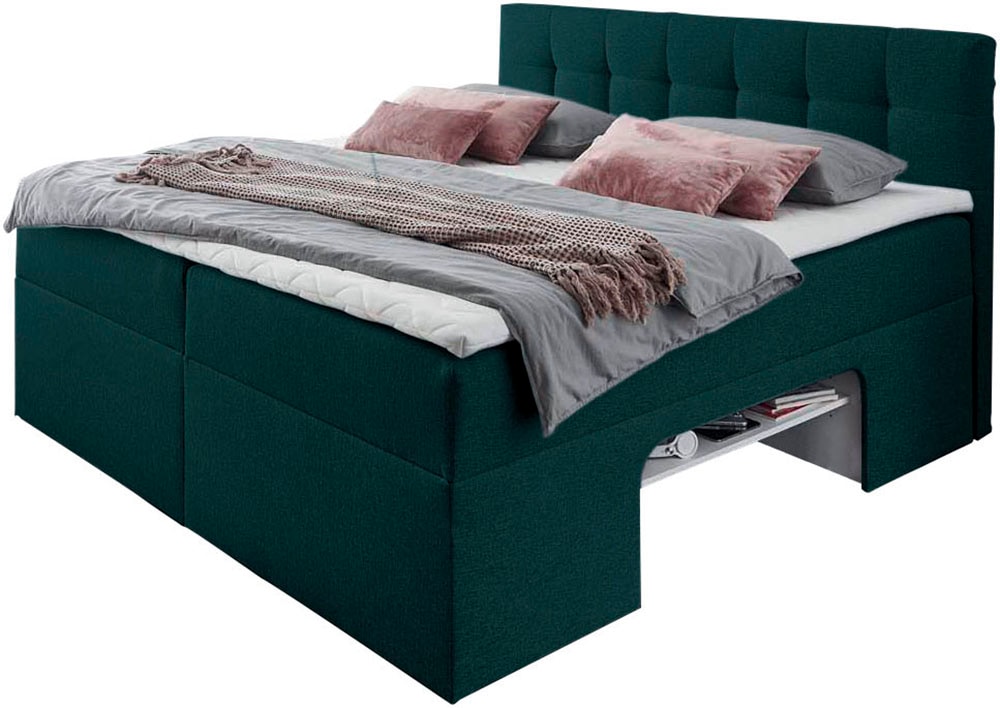 Home affaire Boxbett Nische im Bettkasten für zusätzlichen Stauraum günstig online kaufen