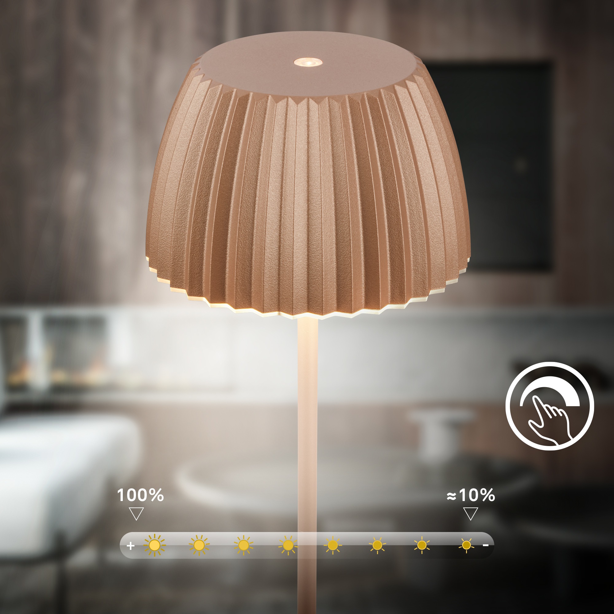 Briloner Leuchten LED Tischleuchte »LOCA 7625017«