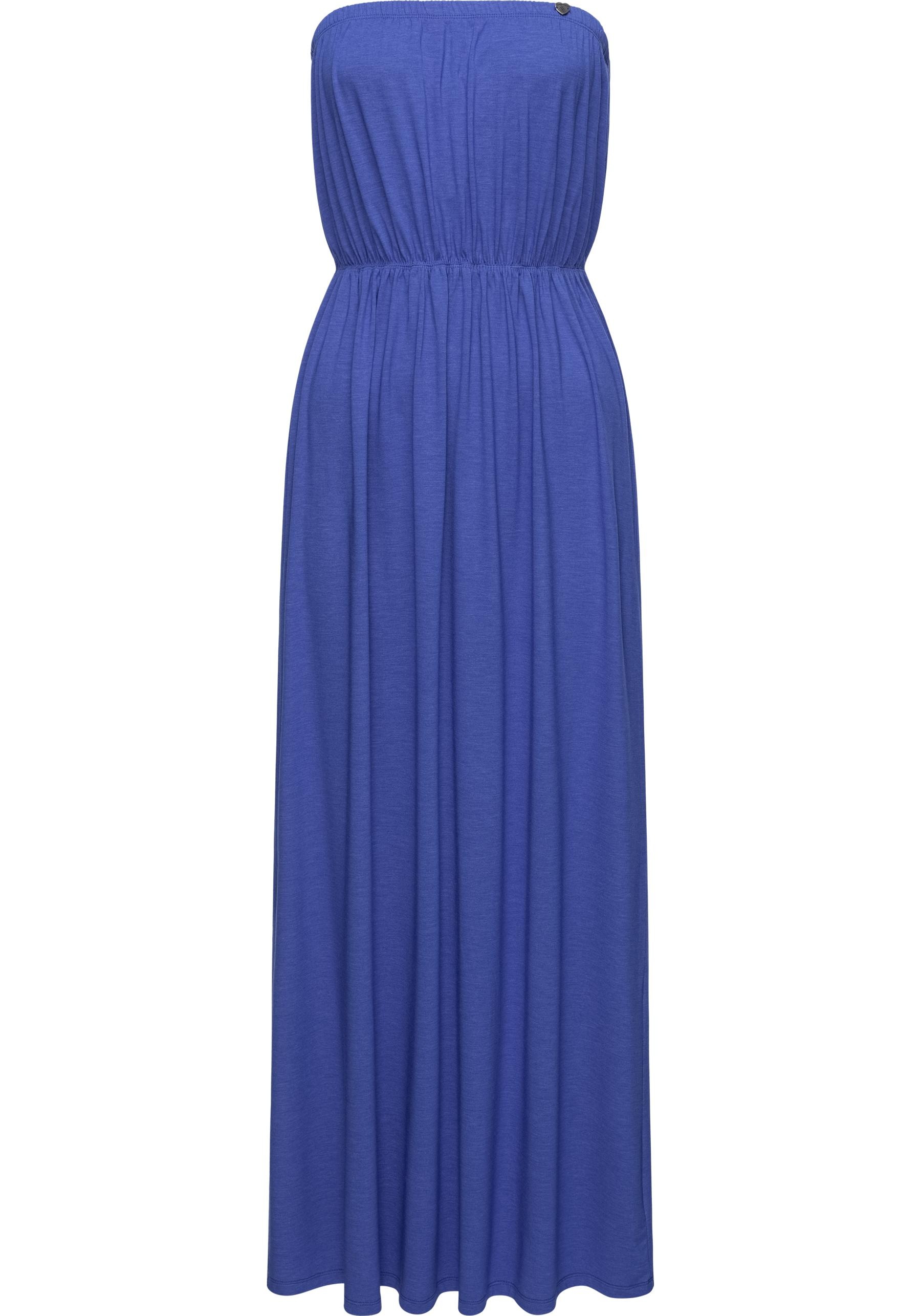 Ragwear Sommerkleid "Awery" Ohne Taschen stylisches Damen Bandeaukleid mit Taillen-Gummizug
