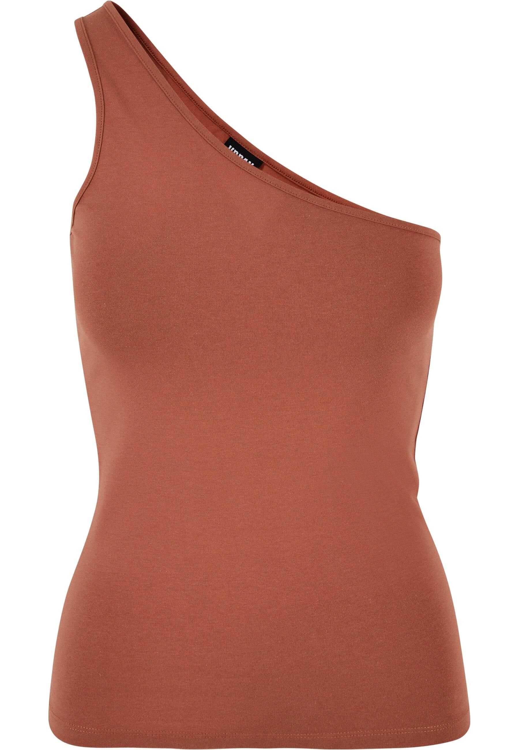 URBAN CLASSICS Muskelshirt "Urban Classics Damen Ladies Asymmetric Top" 1 S günstig online kaufen
