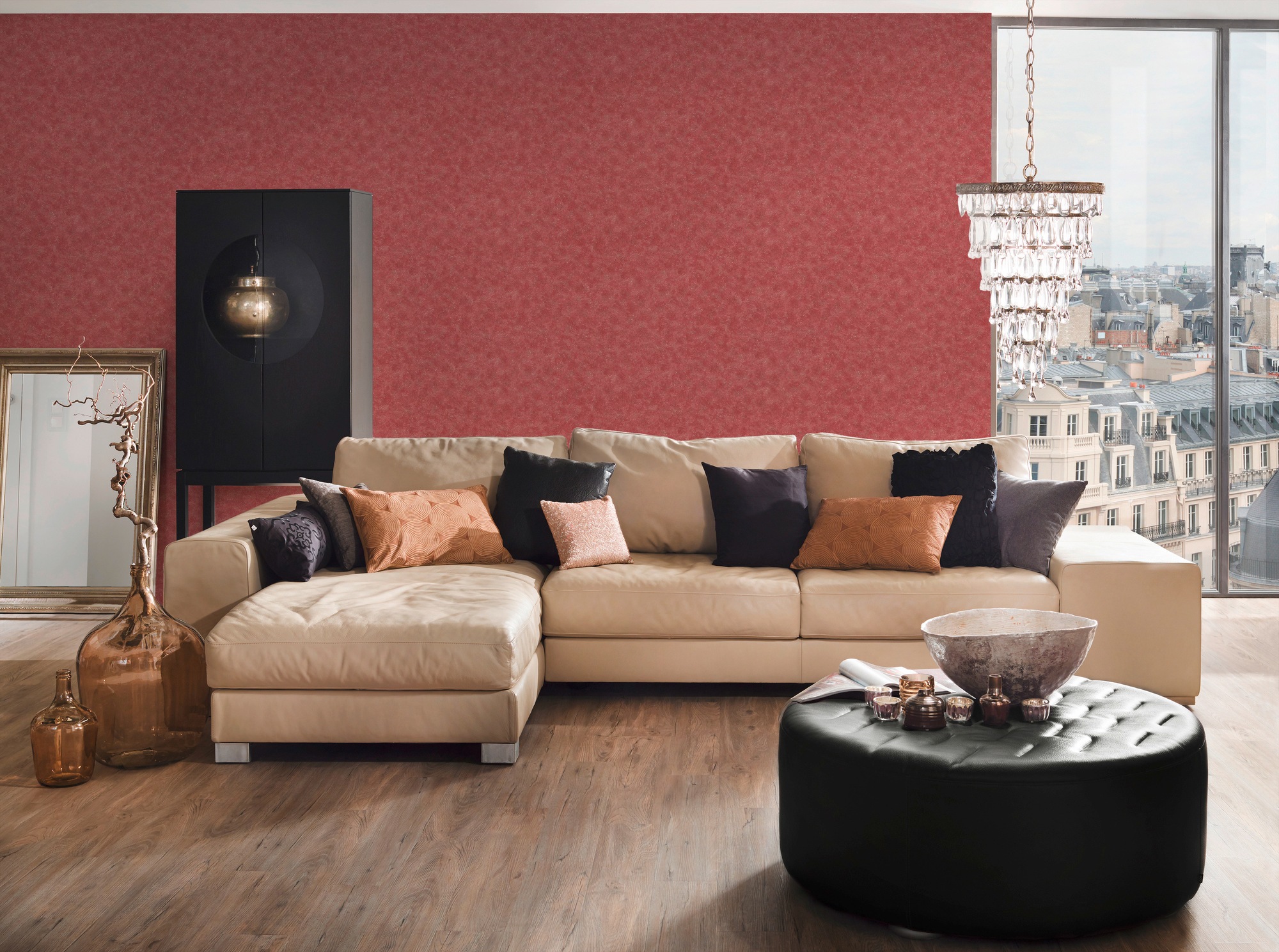 Architects Paper Vliestapete »Luxury wallpaper«, einfarbig-unifarben-uni, Uni Tapete einfarbig Tapeten Wohnzimmer Schlafzimmer Küche modern Büro