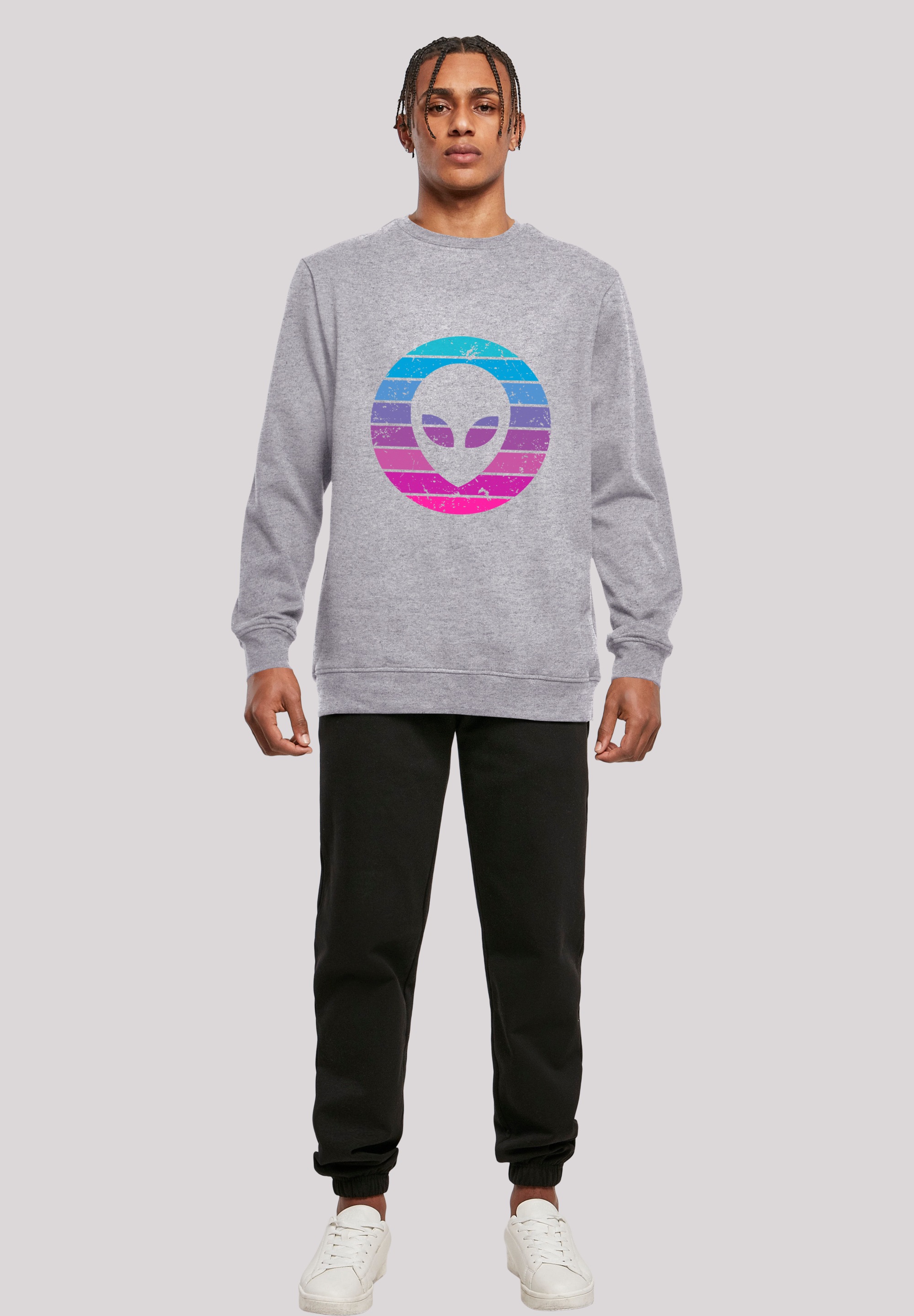 F4NT4STIC Sweatshirt »Alien Kopf«, Premium Qualität