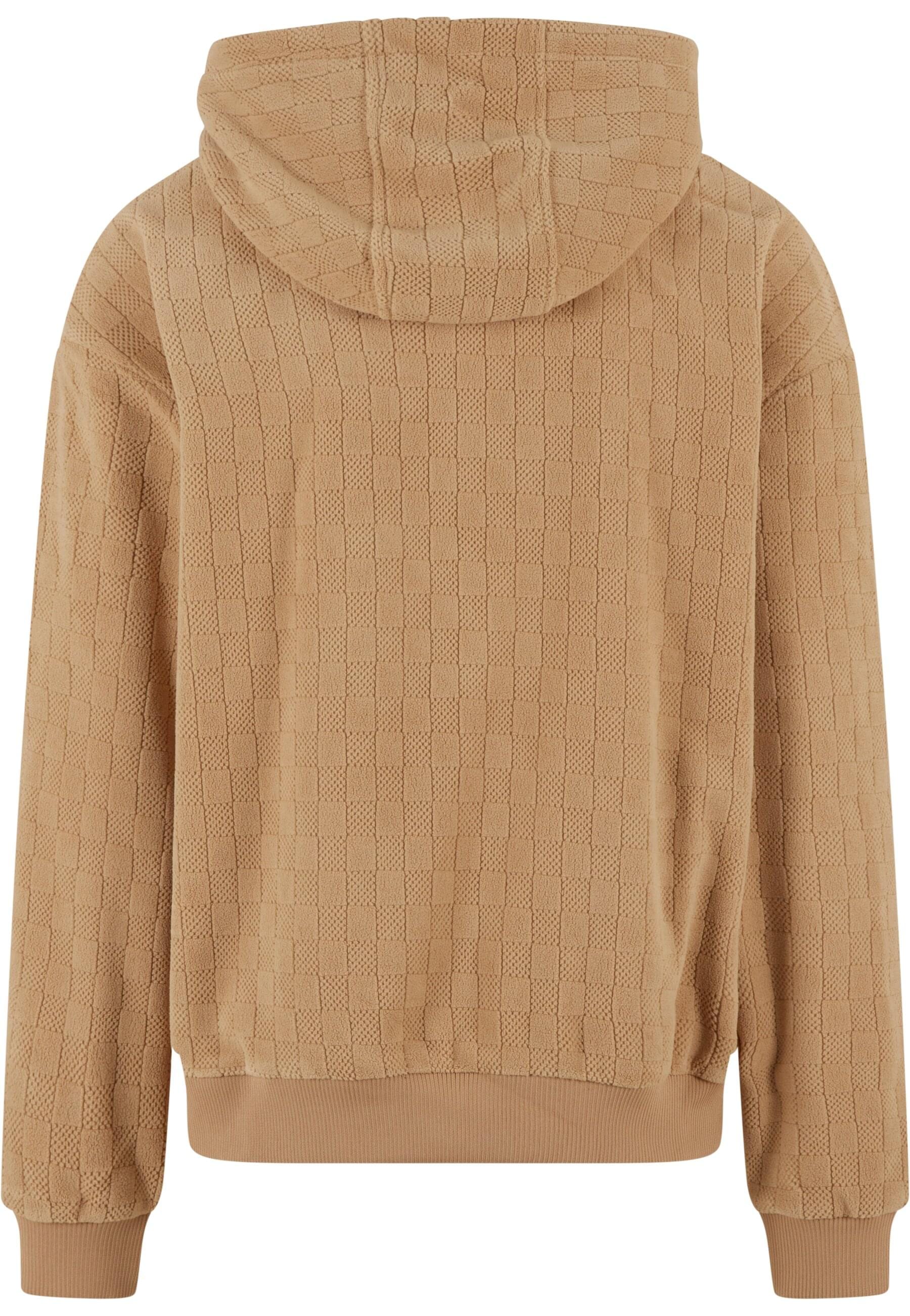 URBAN CLASSICS Kapuzensweatshirt »Urban Classics Jacquard Velvet Oversized Hoody«, (1 tlg.)