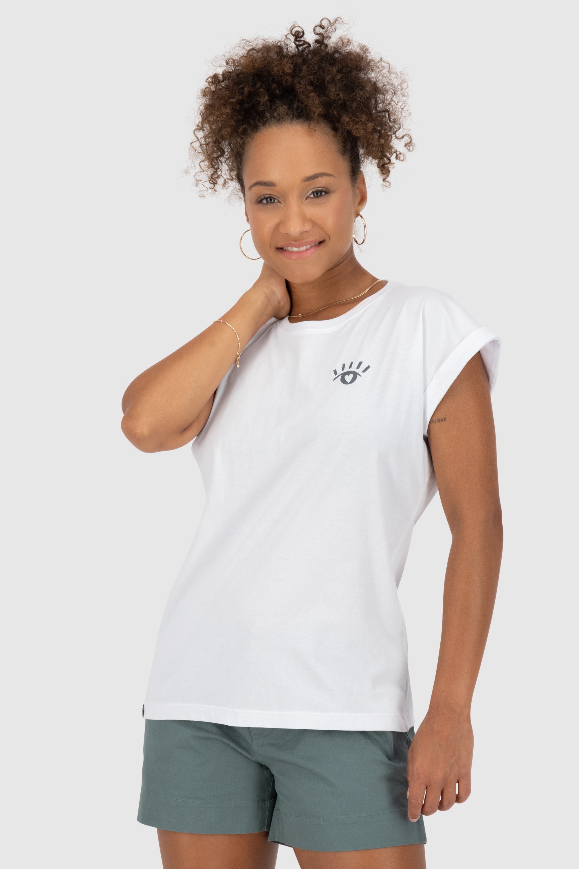 Alife & Kickin Rundhalsshirt "Damen DineAK P" günstig online kaufen