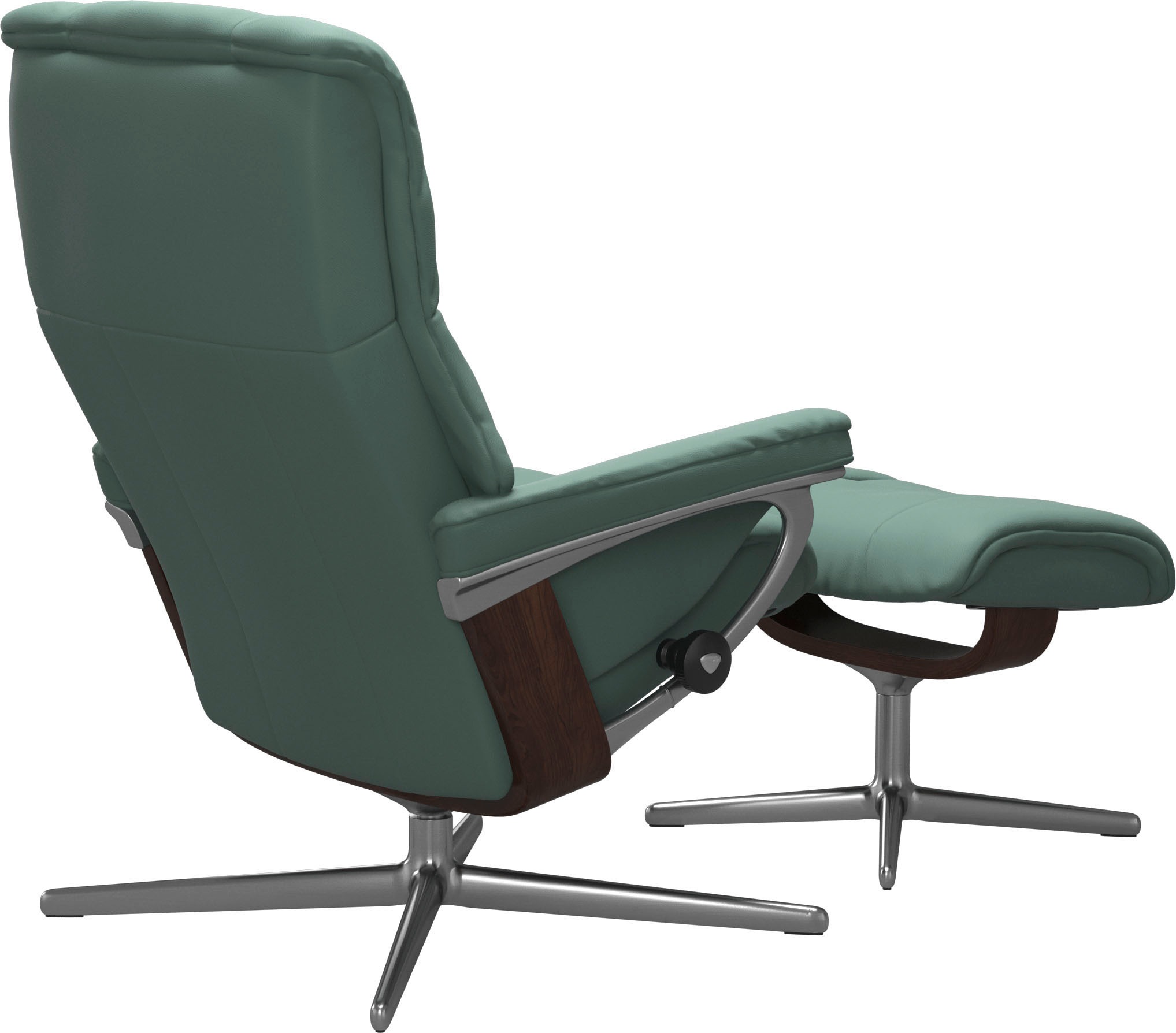 Stressless® Relaxsessel »Mayfair«, mit Cross Base, Größe S, M & L, Holzakzent Braun