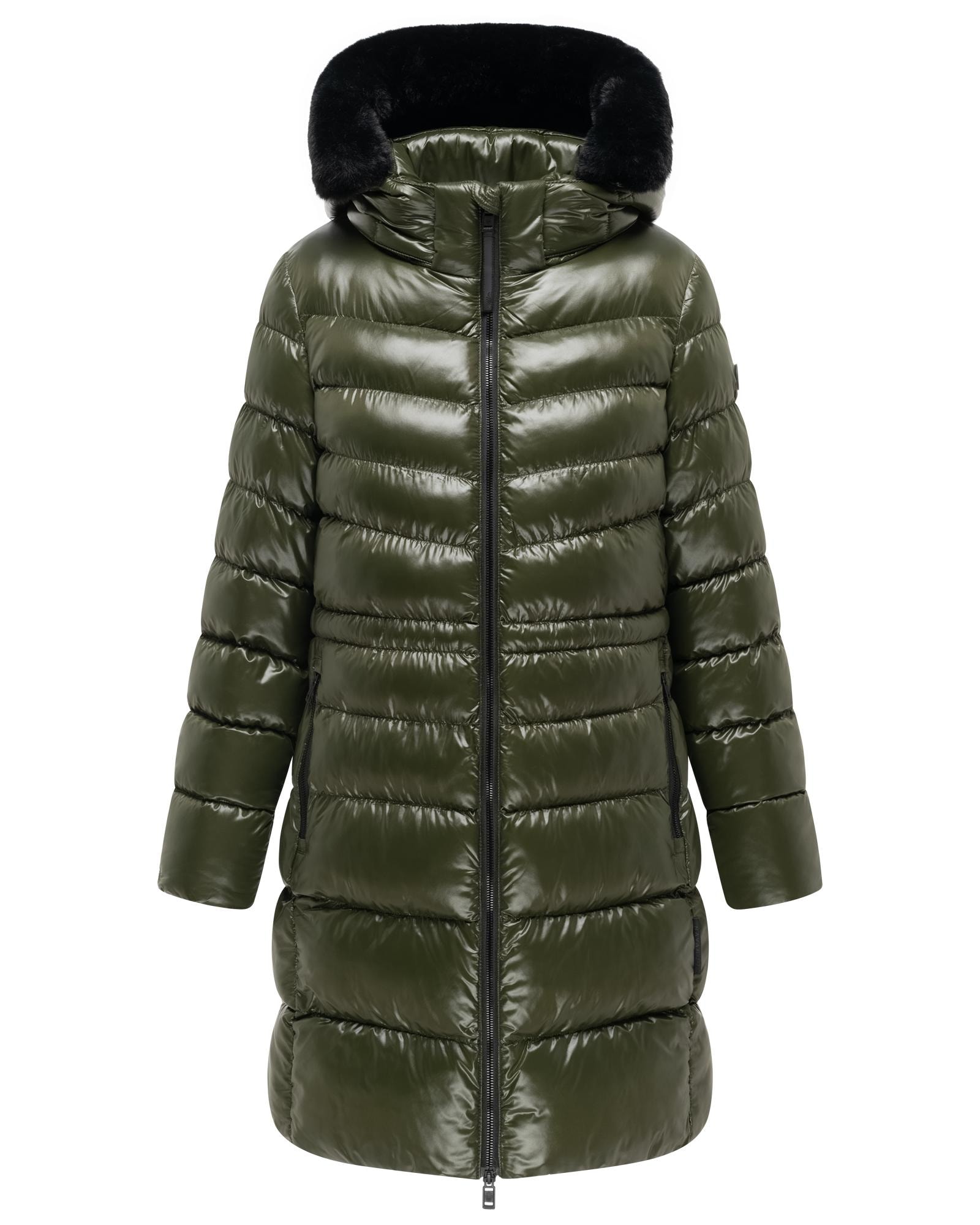 Navahoo Steppmantel »Lumeiaa 14« Warmer Damen Wintermantel mit Kunstfellbesatz