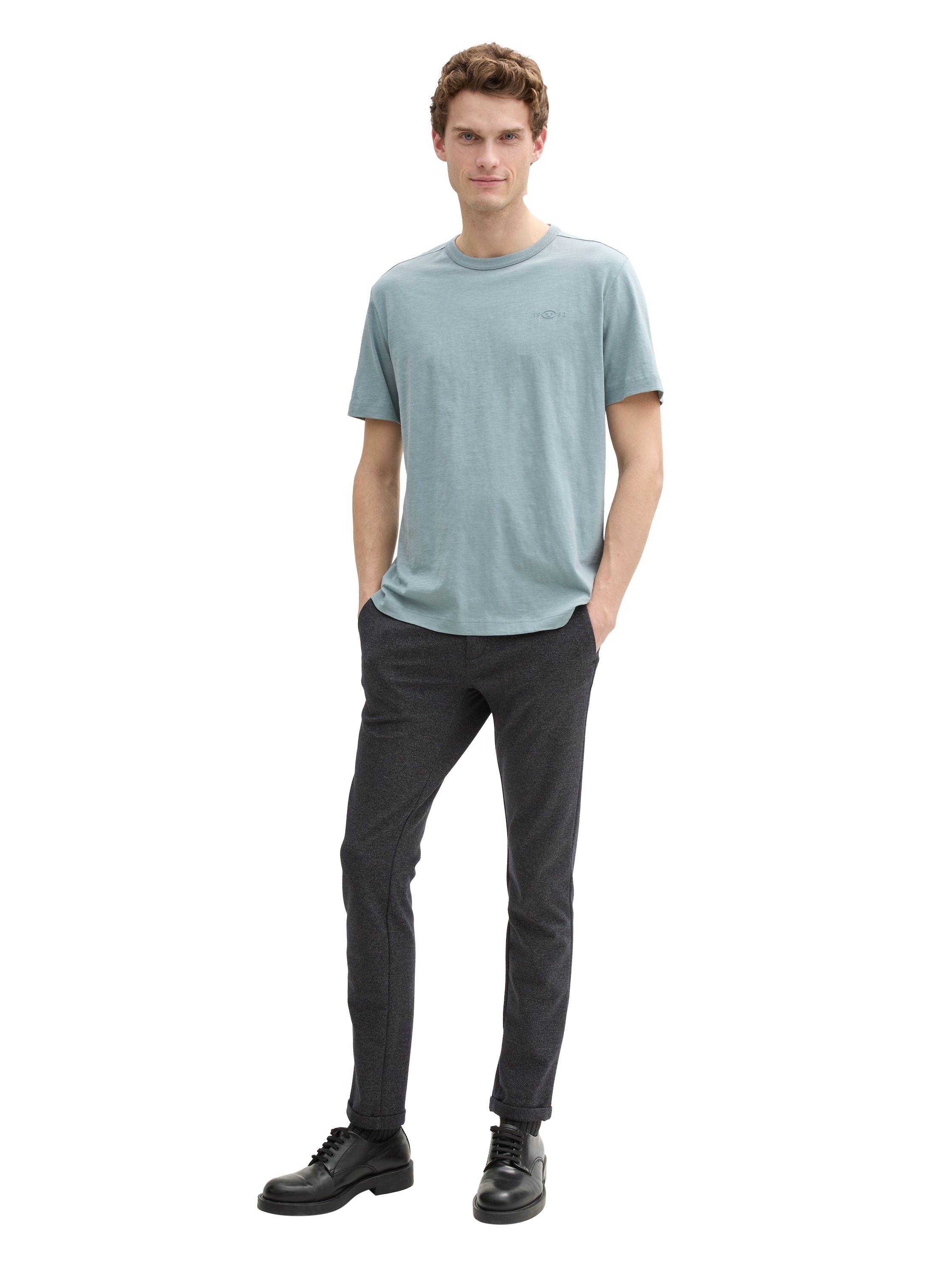 TOM TAILOR T-Shirt, mit Logo Stickerei