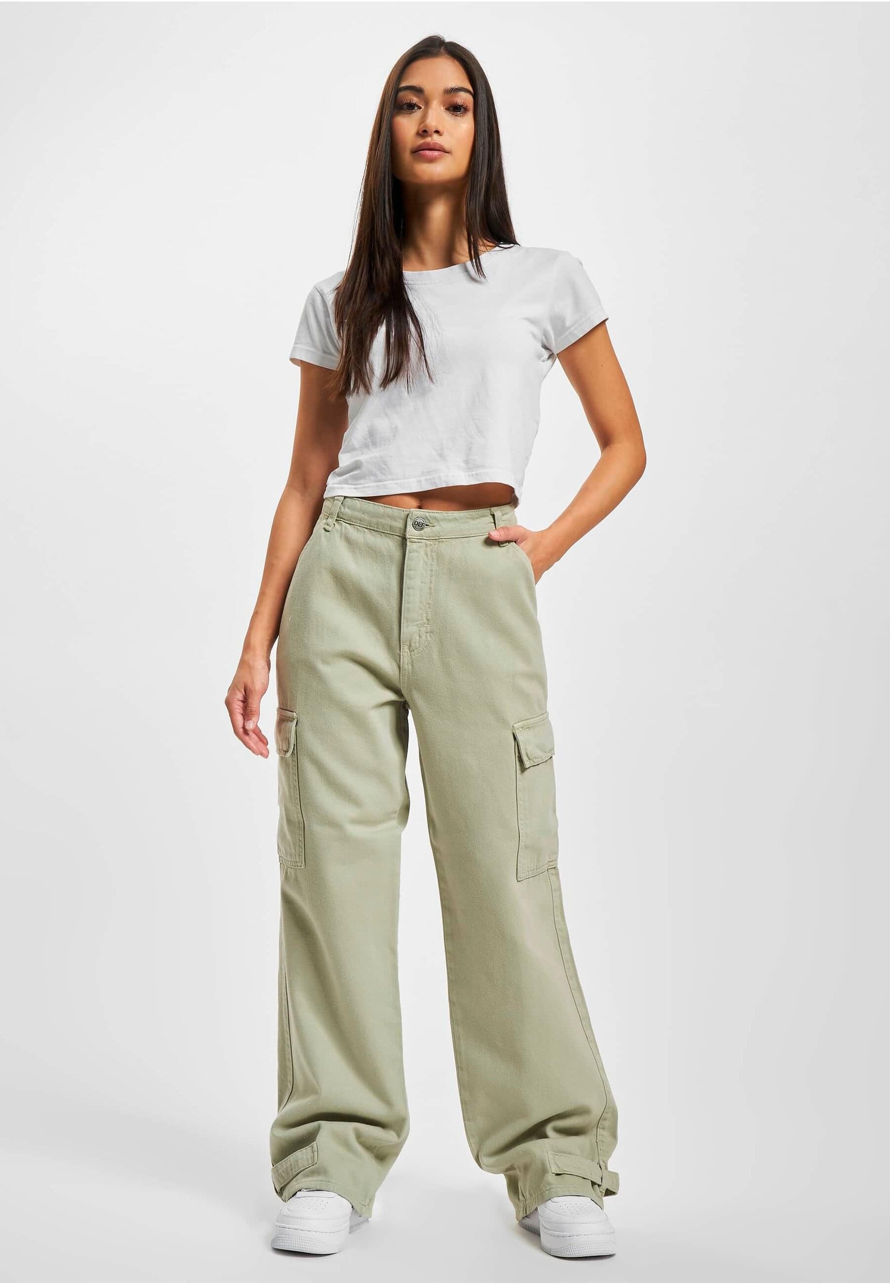 DEF Stoffhose »DEF Damen DEF Cargo Pants«, (1 tlg.)